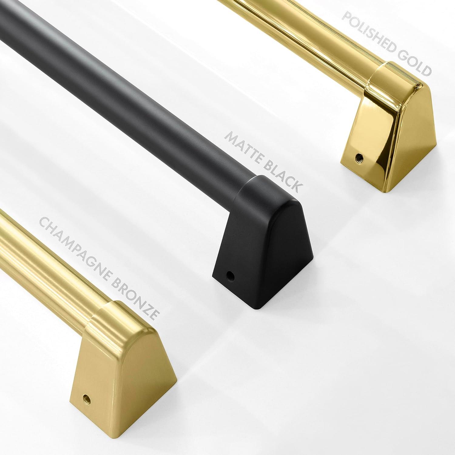 ZLINE Autograph Edition 36 in. Stainless Steel Range Hood W/ White Matte Shell & Champagne Bronze Handle