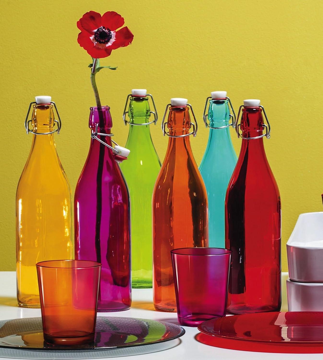 Bormioli Rocco Giara Bottle 33.75 oz. Swing Top Bottle (Set of 6)