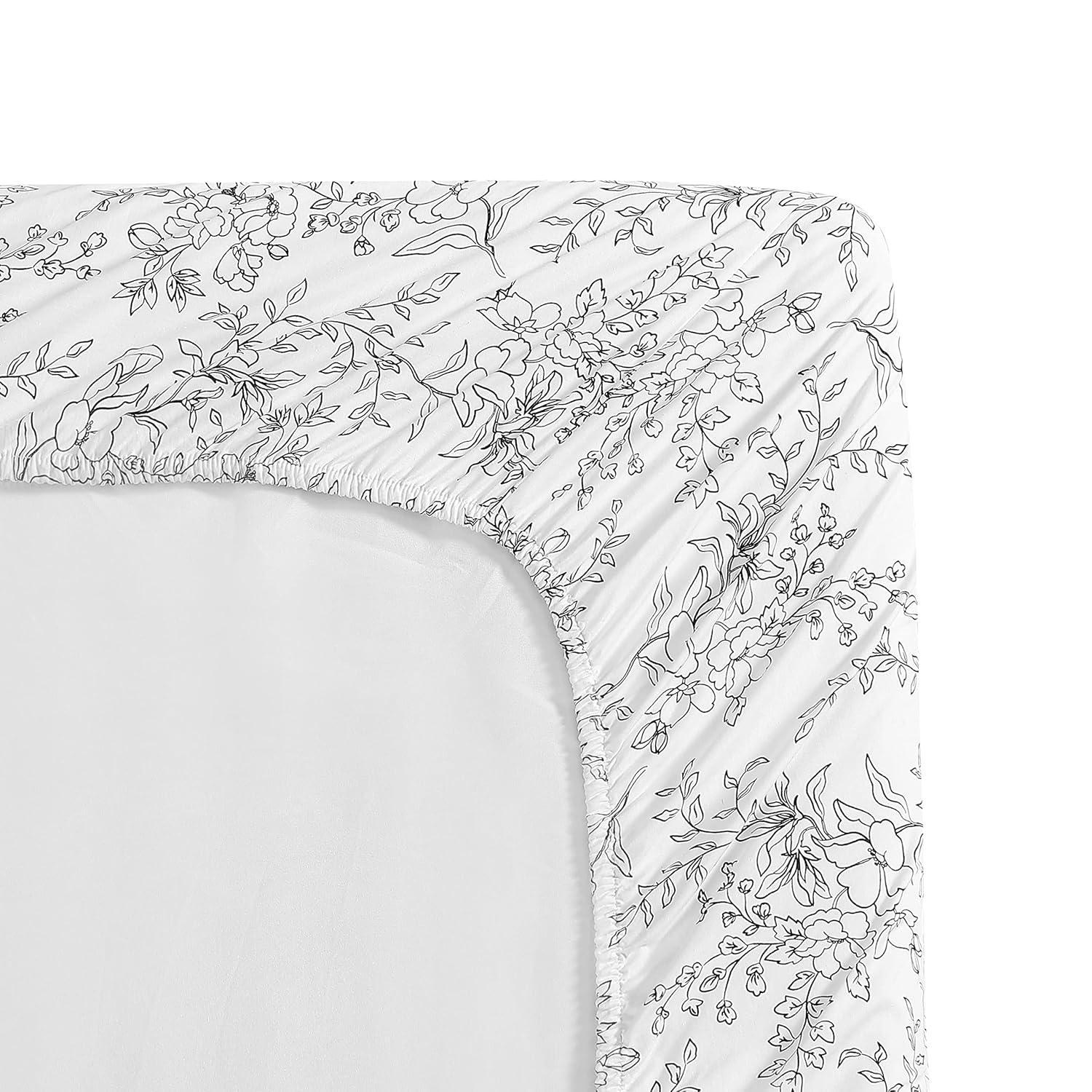 Stone Cottage Bedding Hawley 200 Thread Count Floral 100% Cotton Percale Sheet Set