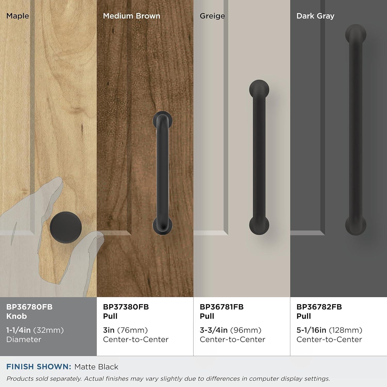 Gibson 1 1/4" Diameter Mushroom Knob