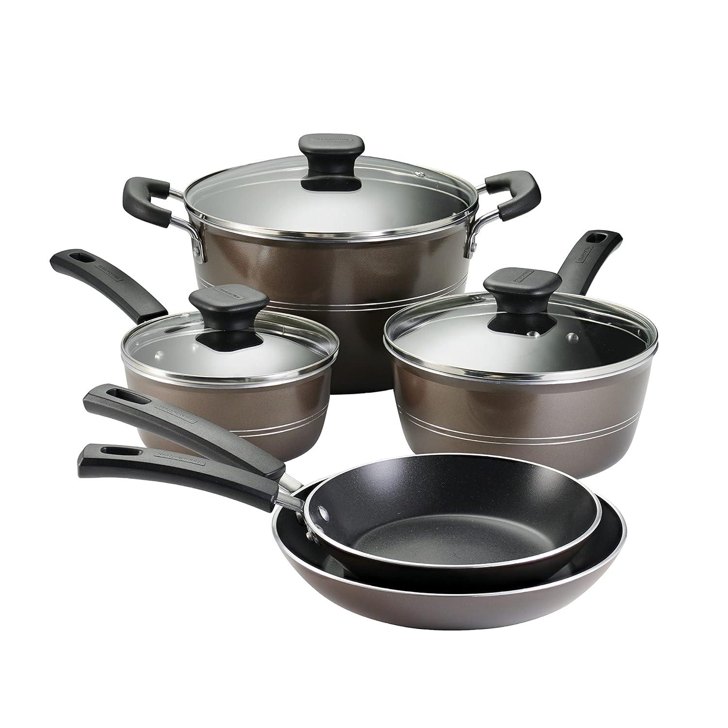 Tramontina Tramontina Sicilia 1.25 qt. Non-Stick Aluminum Sauce Pan with Lid