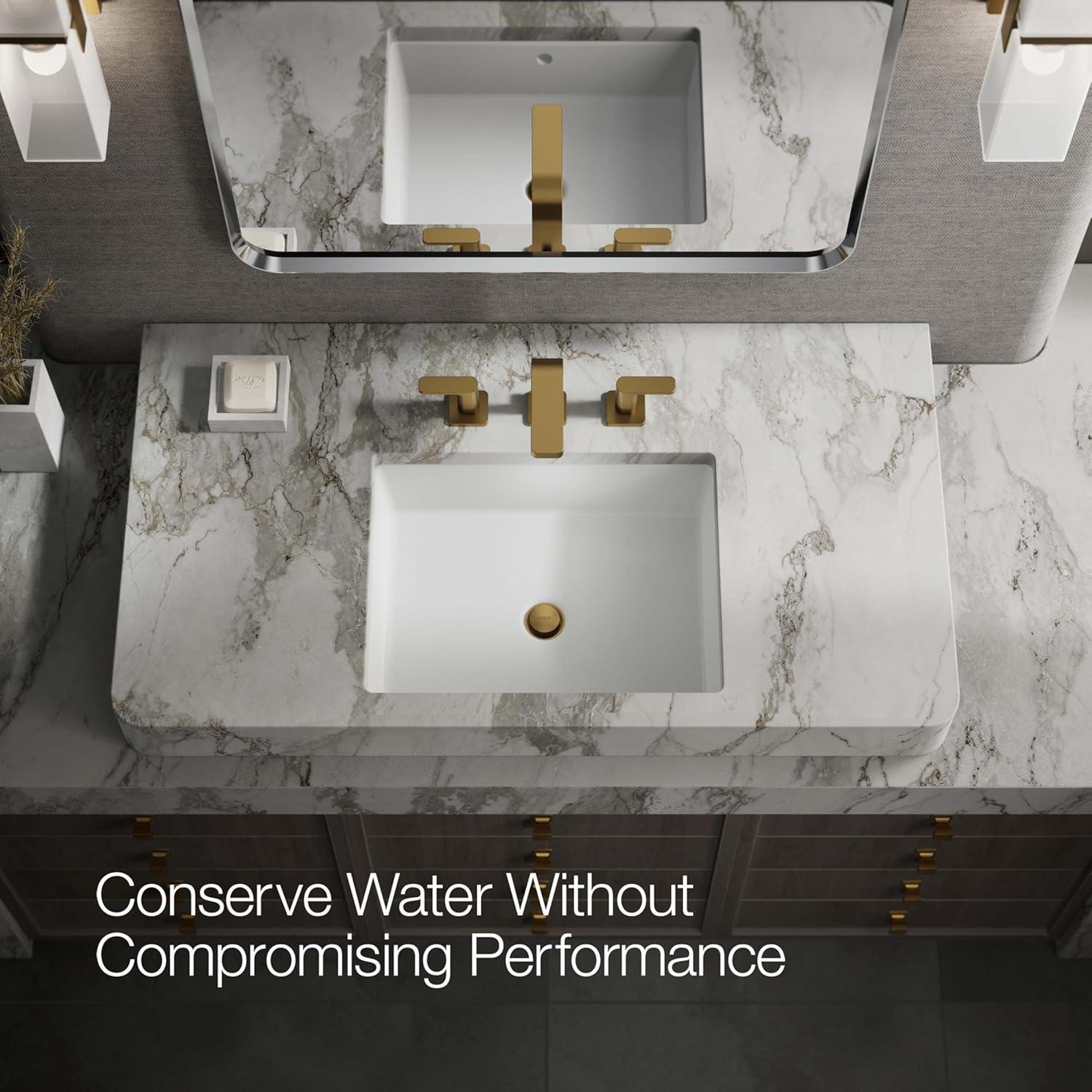Kohler ® Parallel Brass Bathroom Sink Faucet and Handles