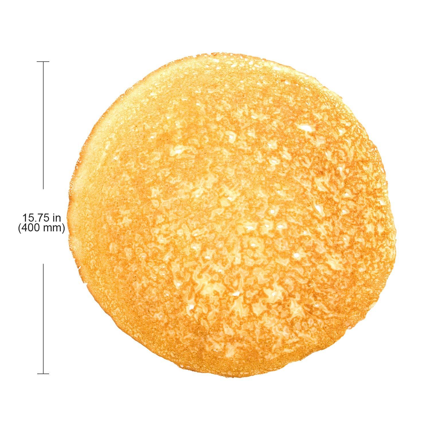 ALDKitchen Crepe Maker Commercial | Electric Pancake Maker | Nonstick 16 Plate | 110V