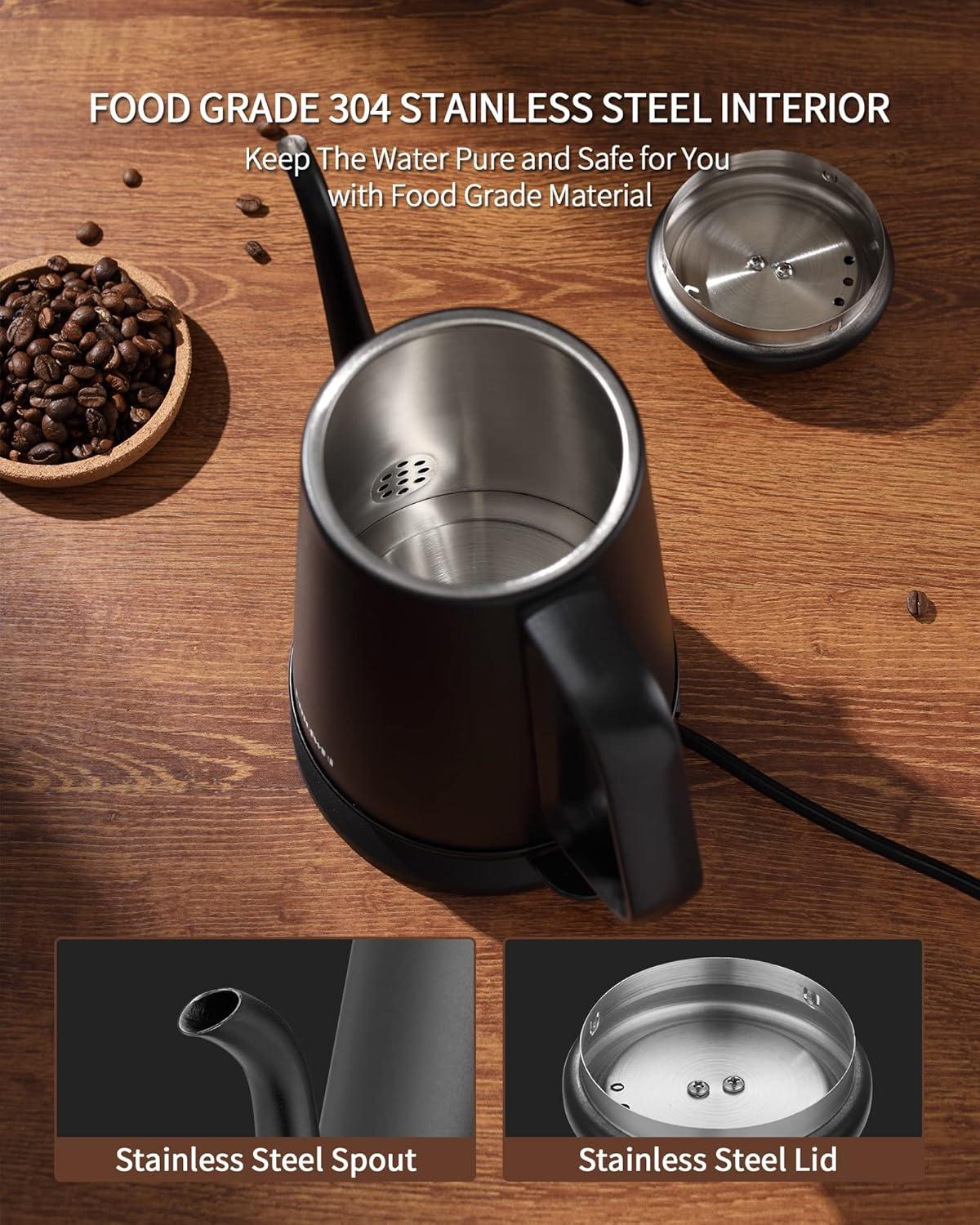 SEGUIRA SEGUIRA Stainless Steel Electric Tea Kettle