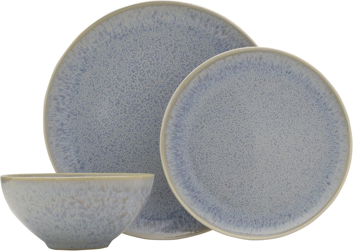 Barrett 12-Piece Stoneware Dinnerware Set, Service for 4