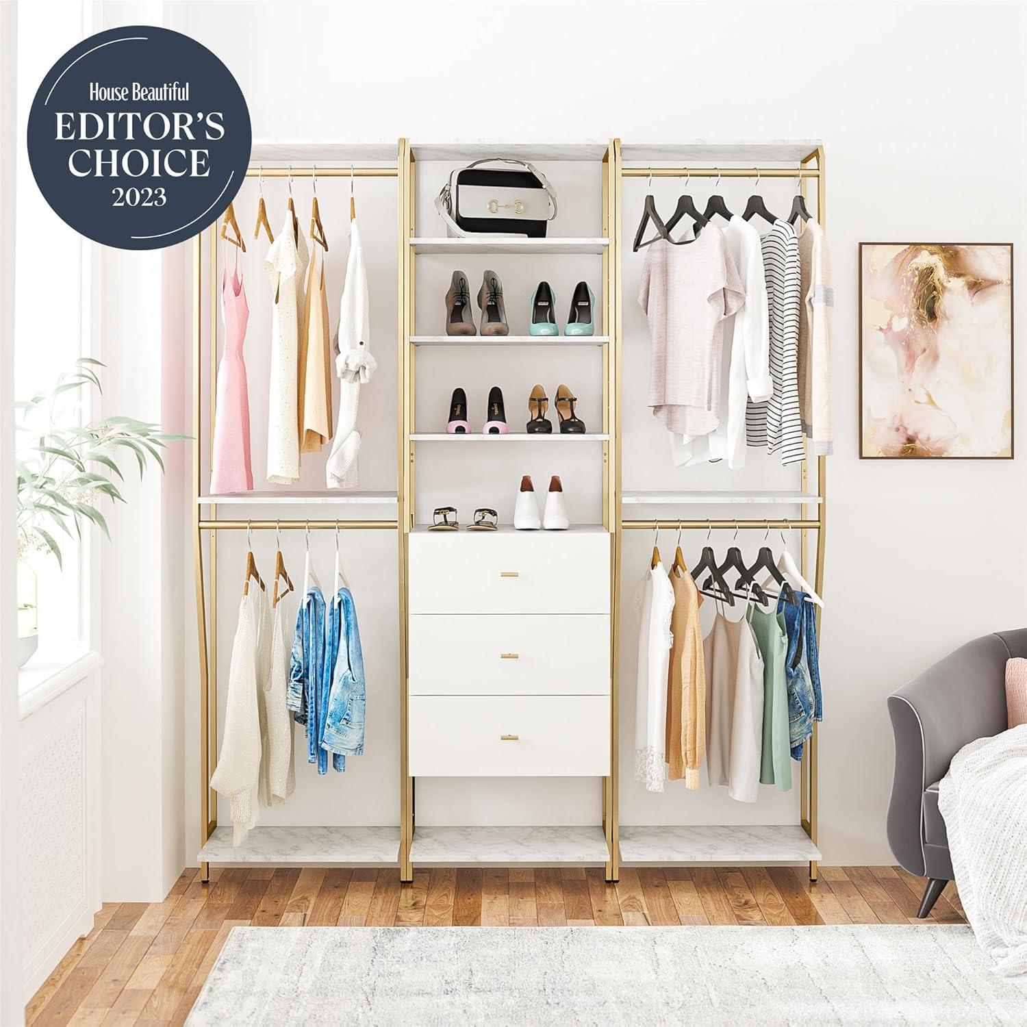 Gwyneth 72'' W Closet System Reach-In Sets