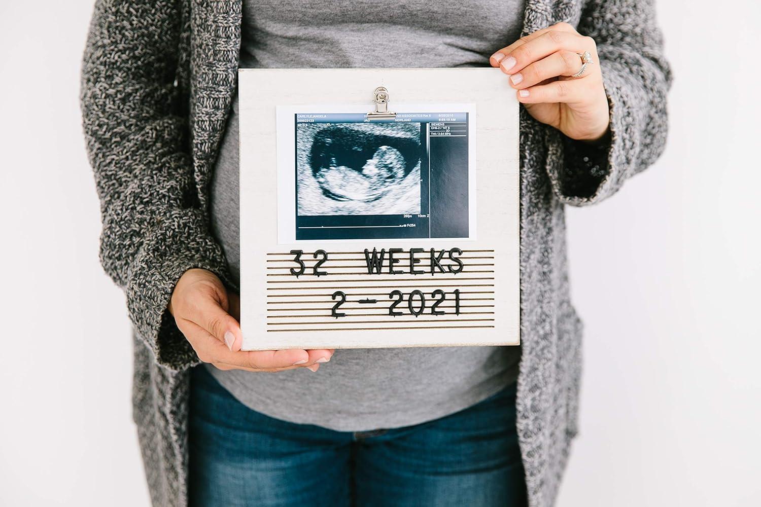 LETTERBOARD SONOGRAM Frame by Pearhead - 3x4