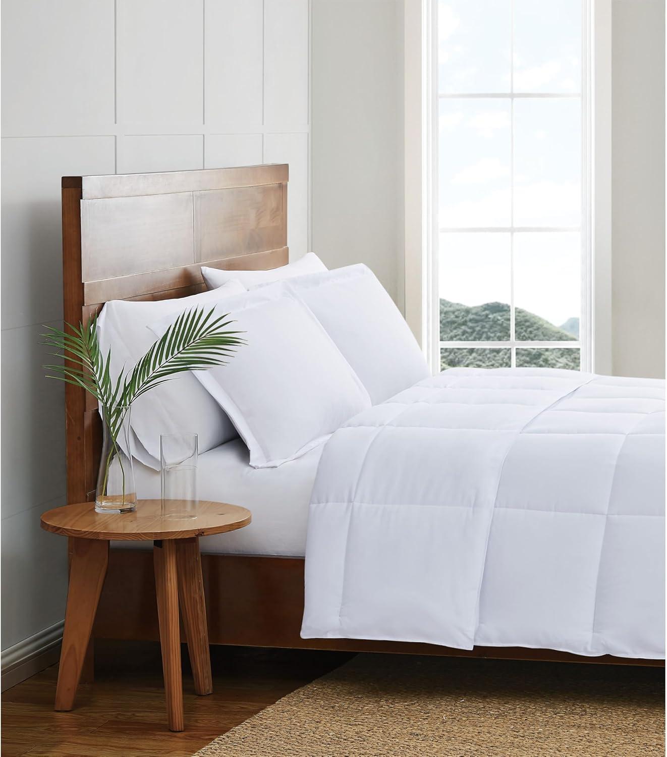 Truly Soft Everyday Baffle Box Stitch Comforter Set