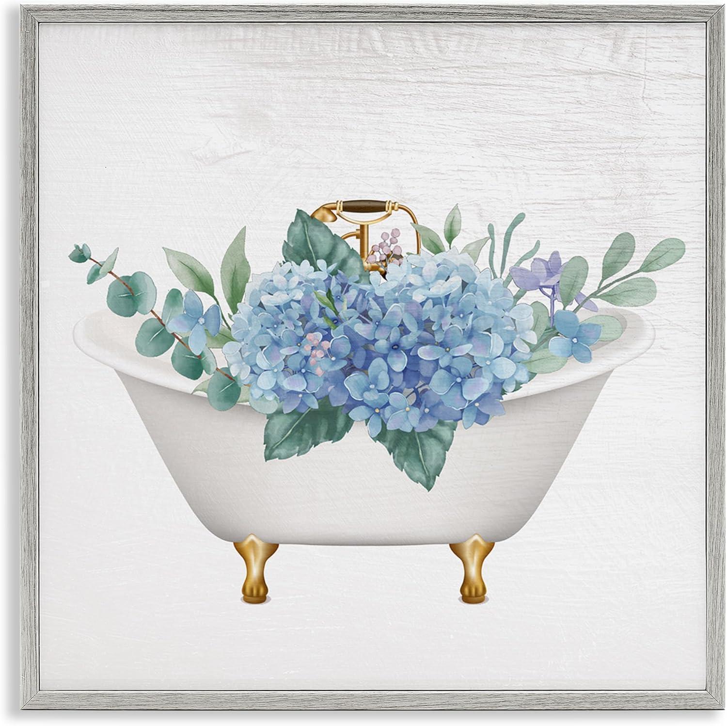 Stupell Industries " Chic Bathtub Hydrangea Blossoms " by Lil' Rue
