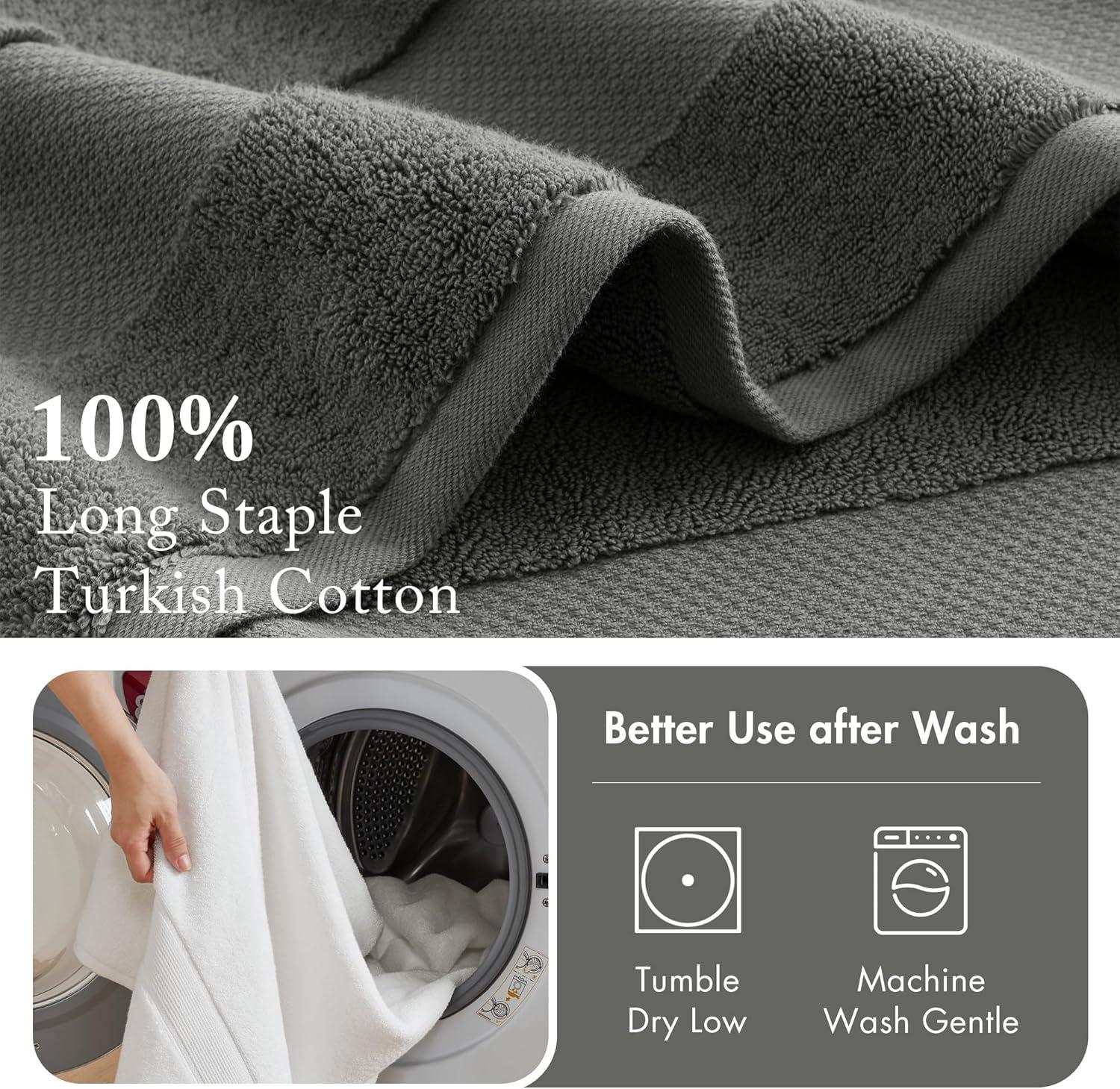 Madison Park Signature Turkish 100% Cotton Bath Sheet 2 Piece Set (Set of 2)