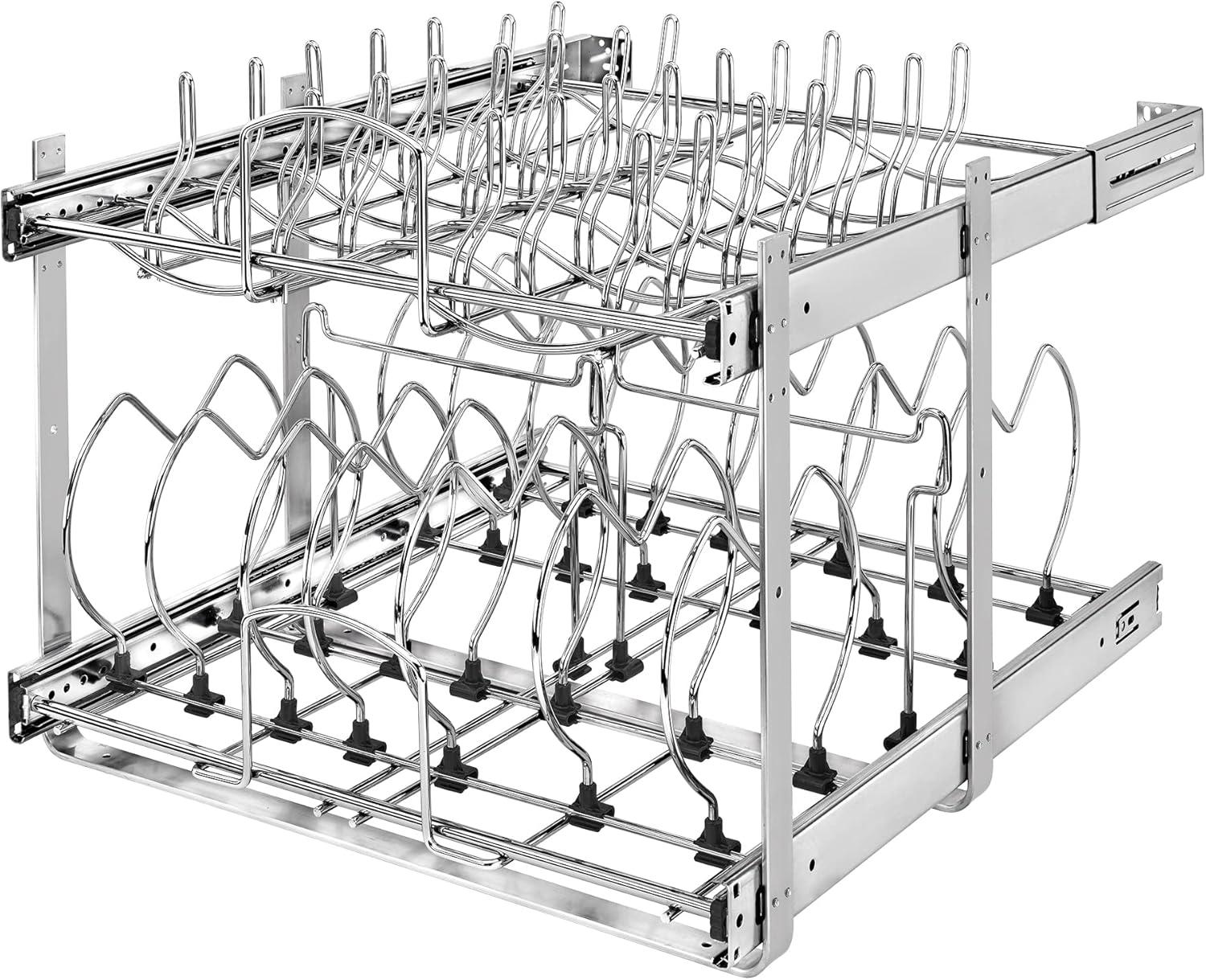 Rev-A-Shelf Rev-A-Shelf Pullout Cabinet Pot and Pan Organizer