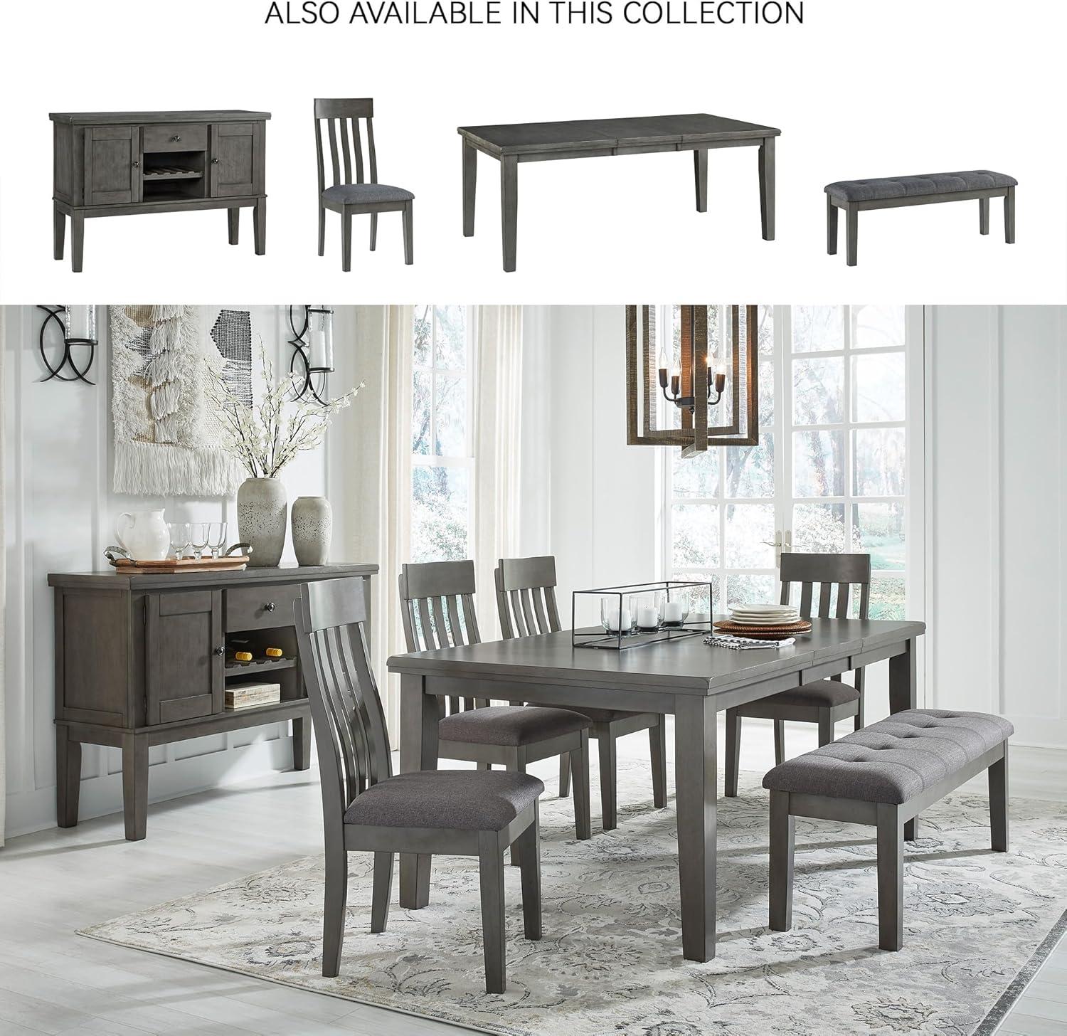 Signature Design by Ashley Hallanden Gray Dining Extension Table
