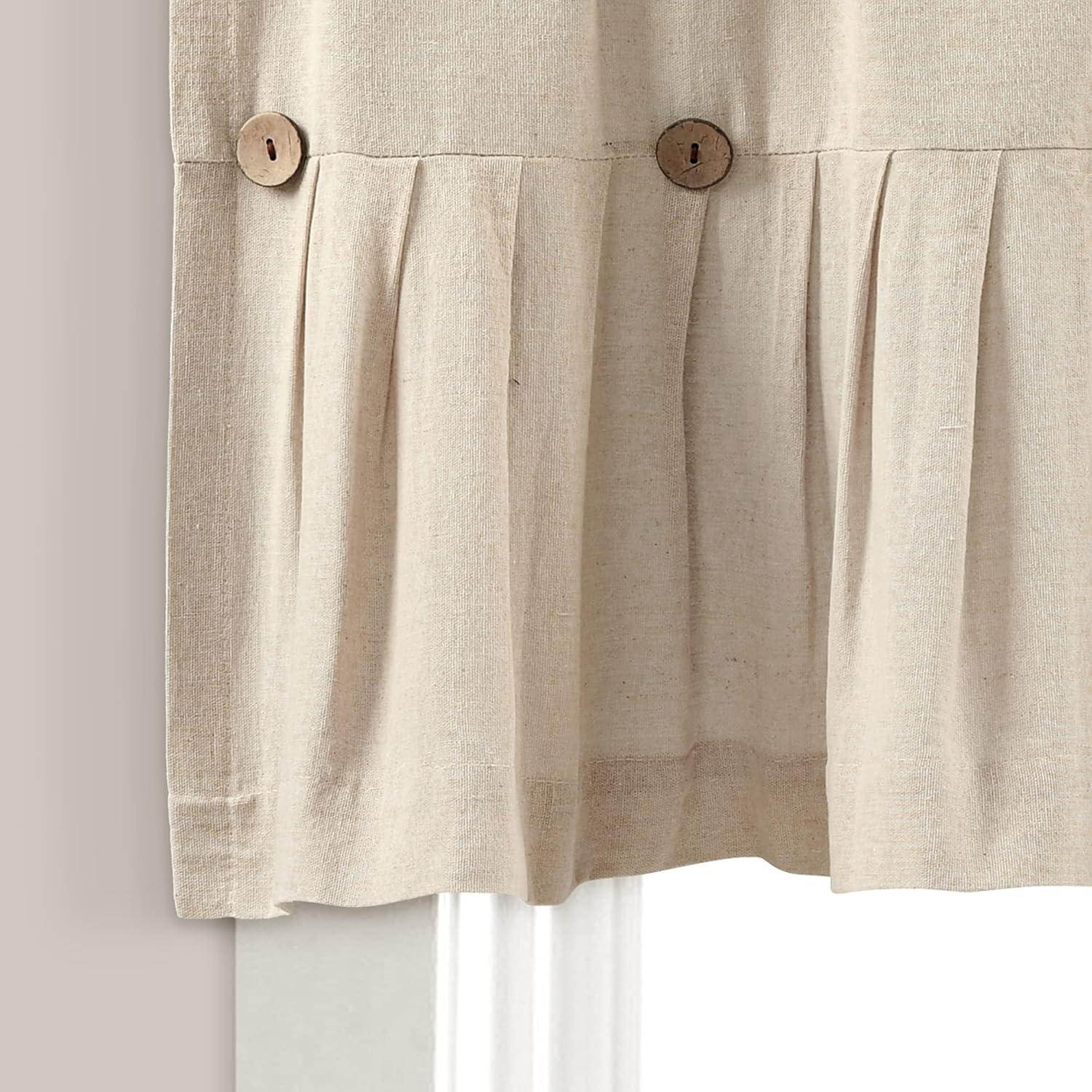 Linen Tailored Window Valance