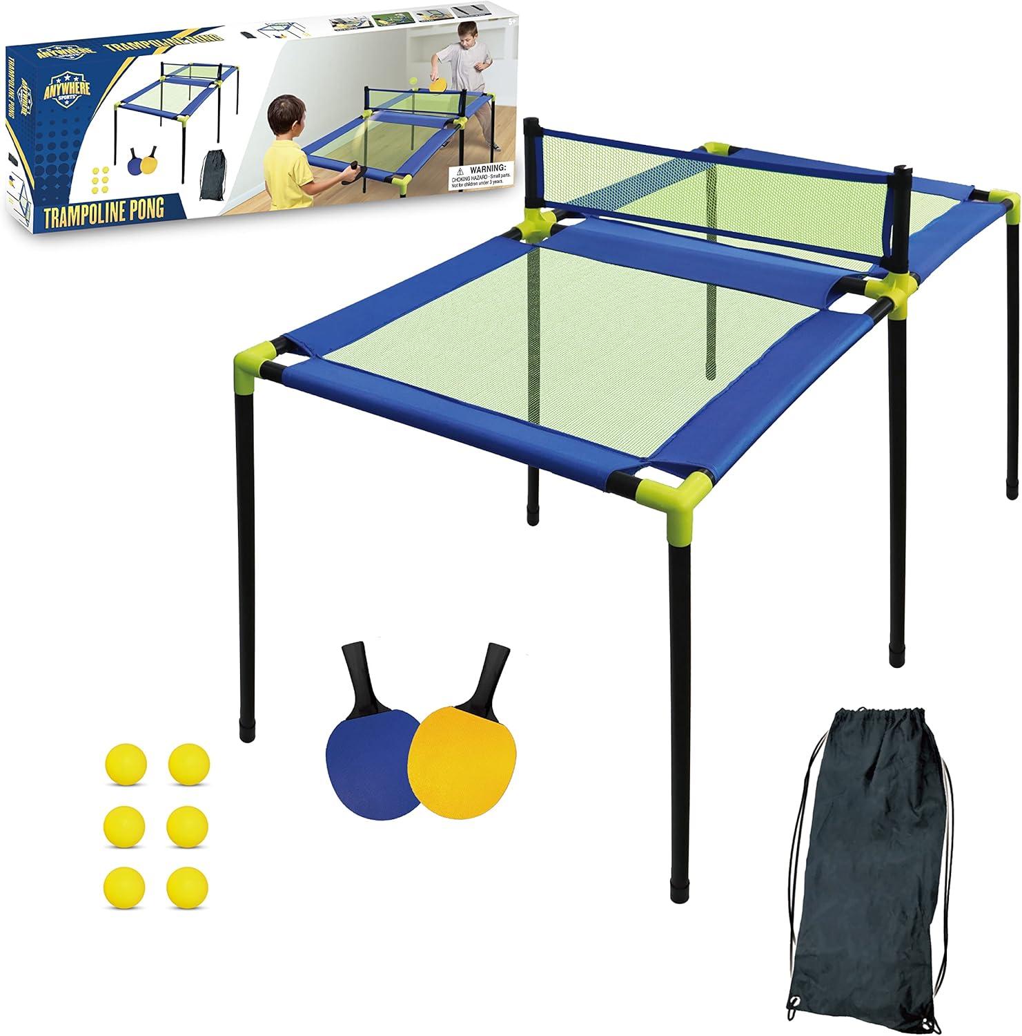 Thin Air Trampoline Pong & Table Tennis - 29pc