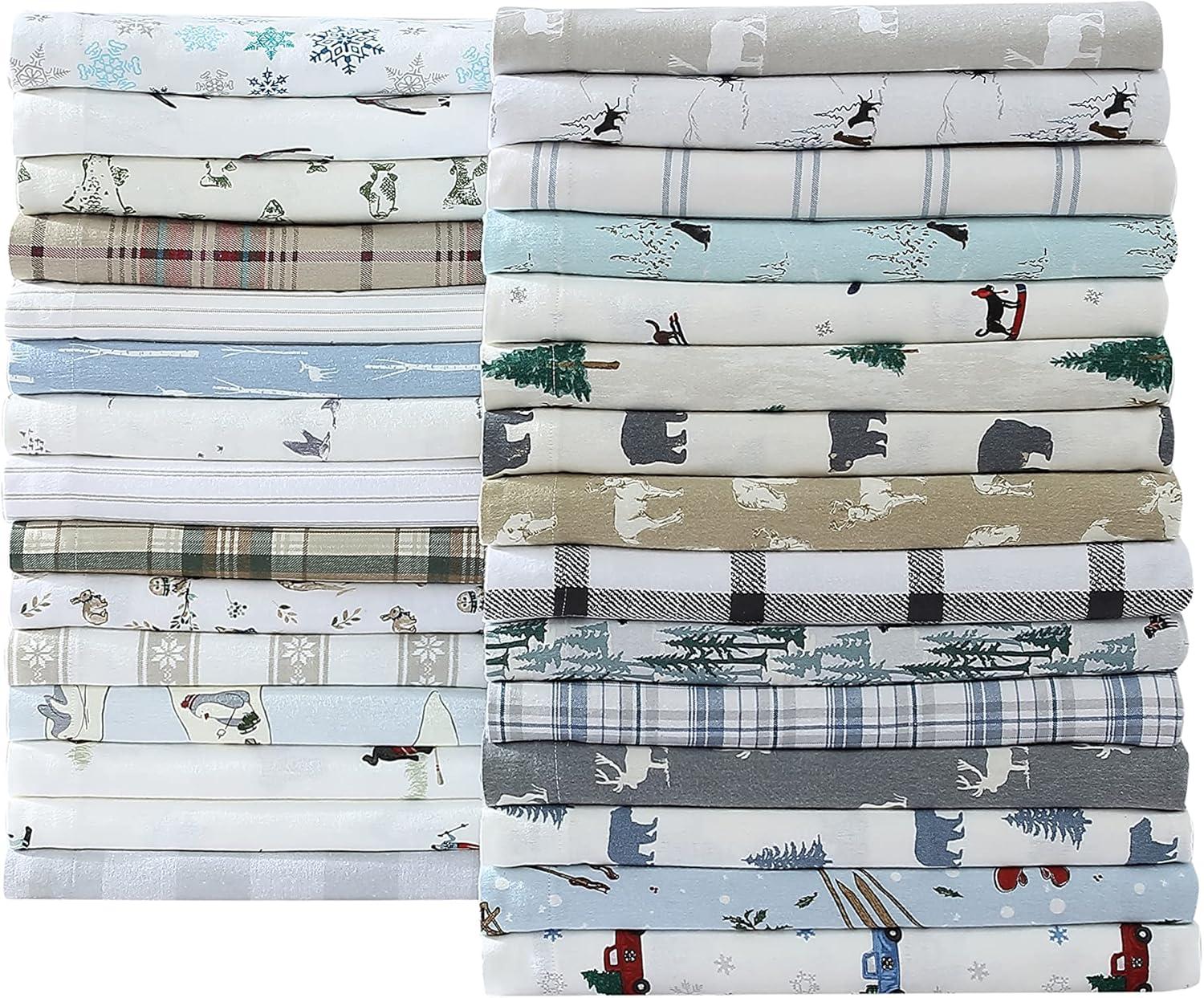 Eddie Bauer Eddie Bauer Cozy Cotton Flannel Sheet Sets