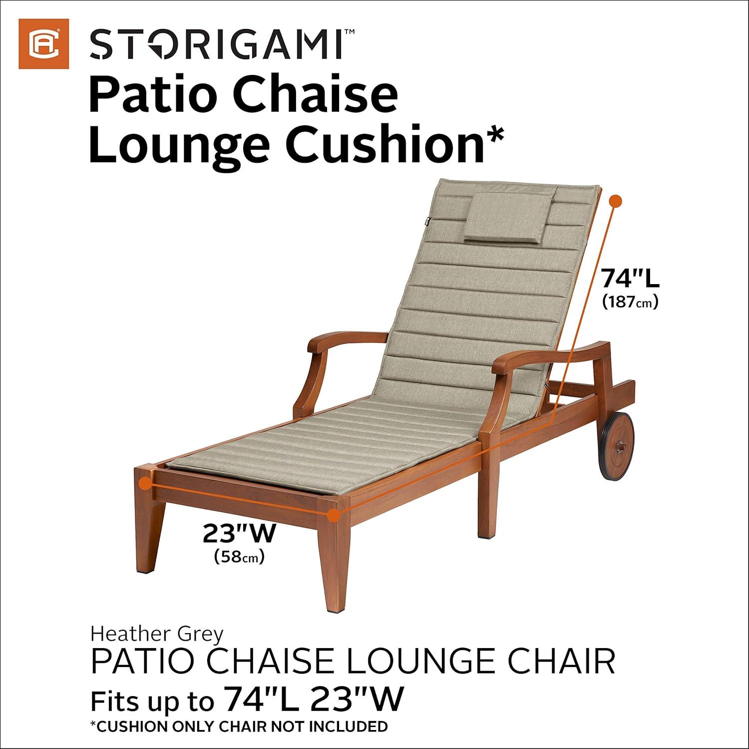 Outdoor Chaise Lounge Cushion