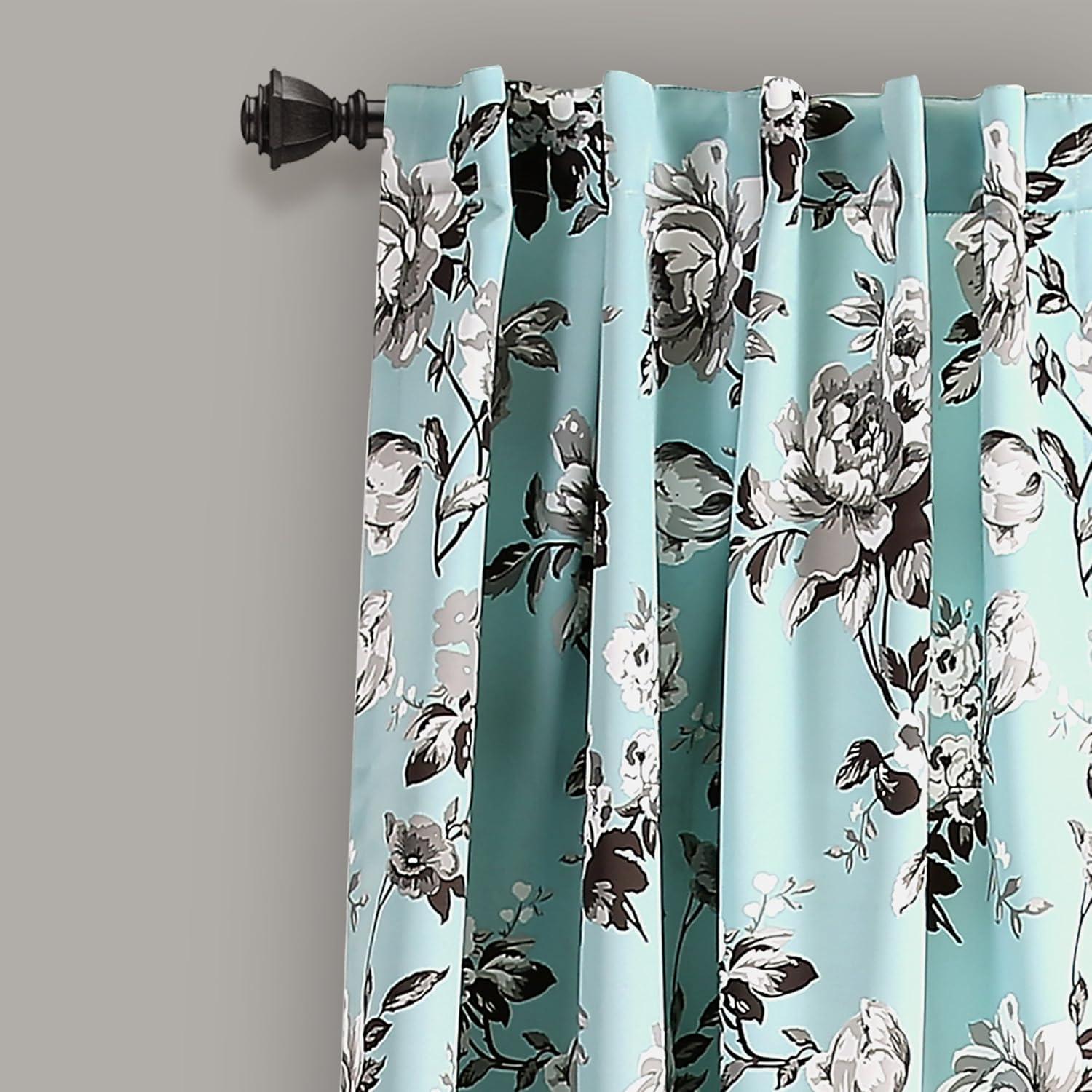 Talia Polyester Room Darkening Curtain Pair