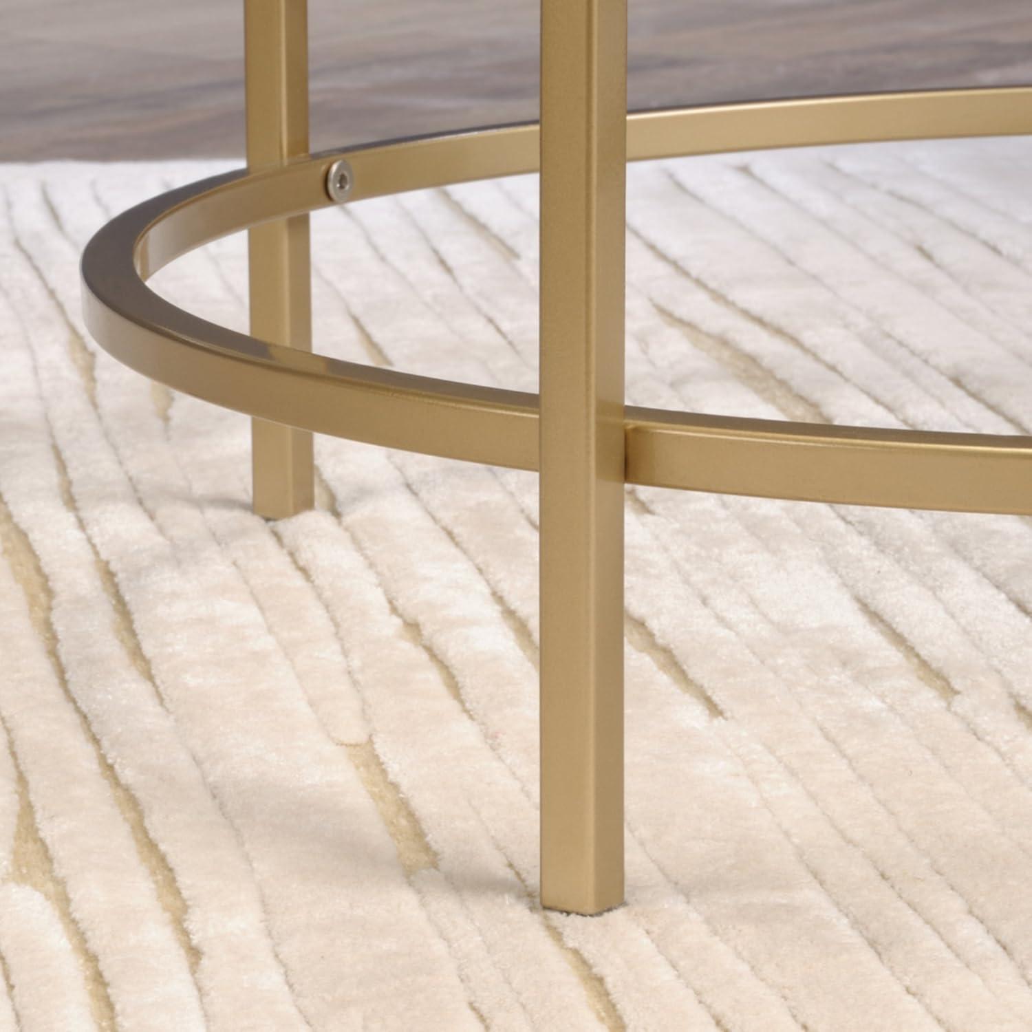 Claire Round Metal Side Table