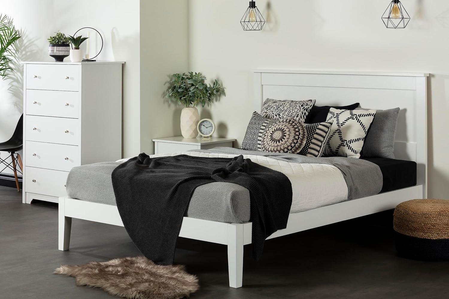 Vito Solid Wood Platform Bed