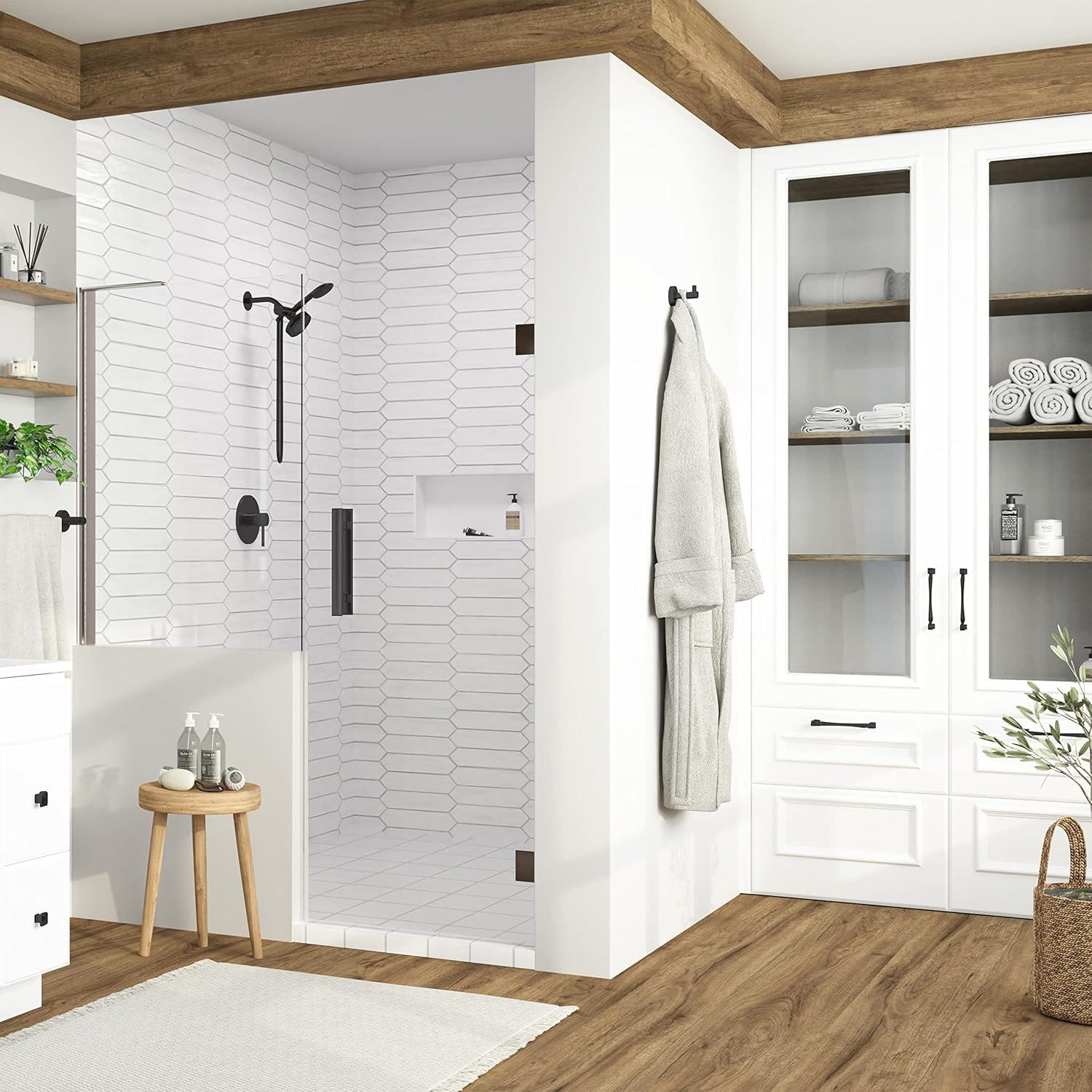 Kelton & Robe Hook for Bathroom, Matte Black