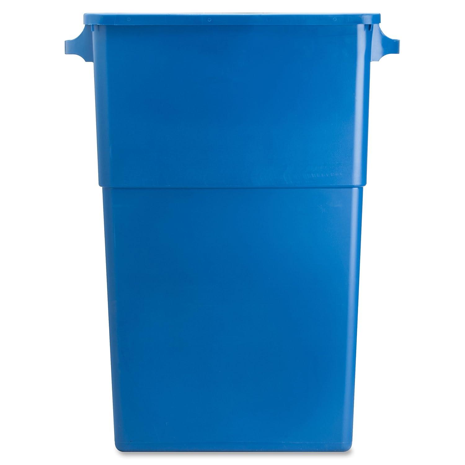Genuine Joe Plastic Open Recycling Bin - 23 Gallons