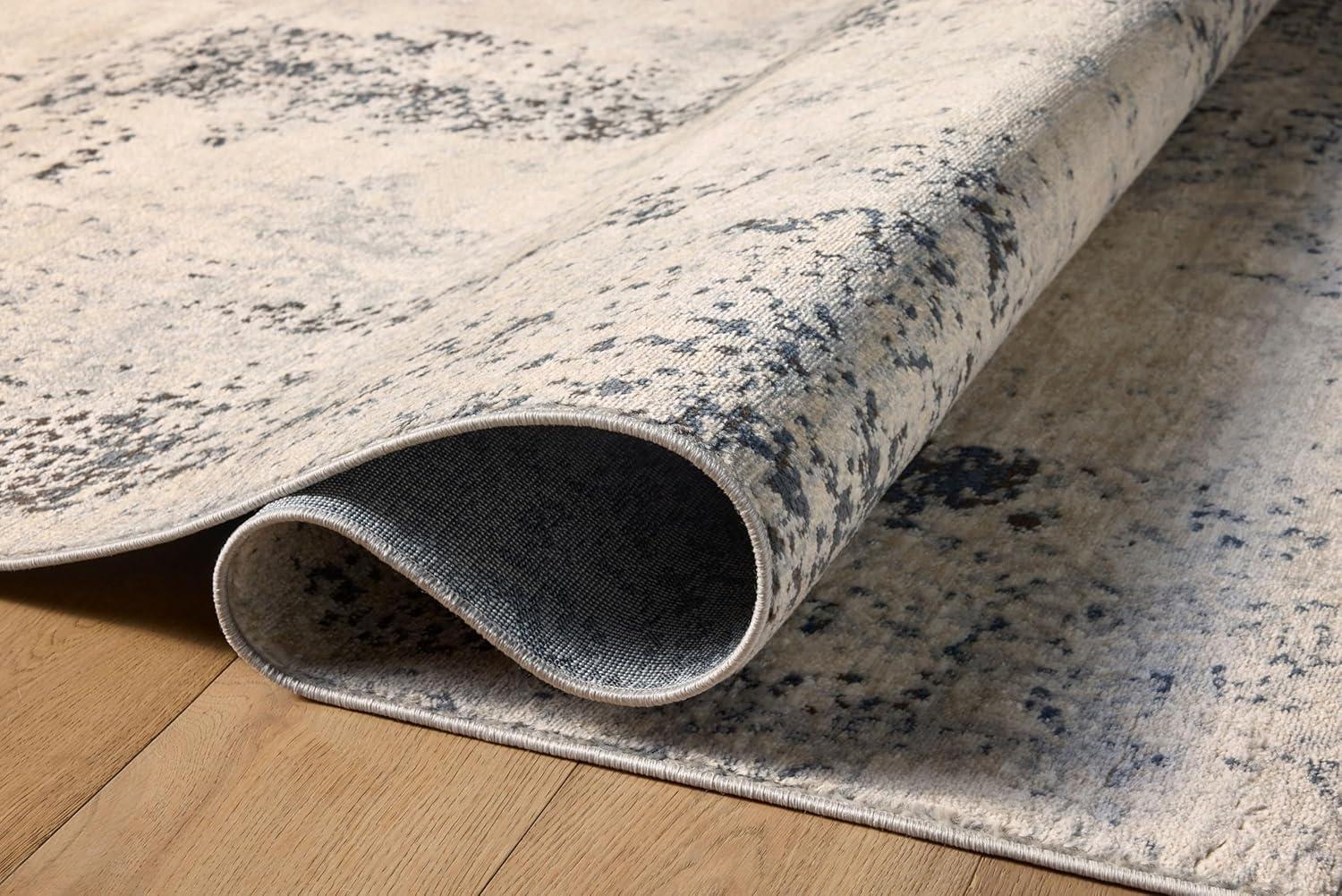 Loloi Teagan Natural / Denim 7'-11" x 10'-6" Area Rug