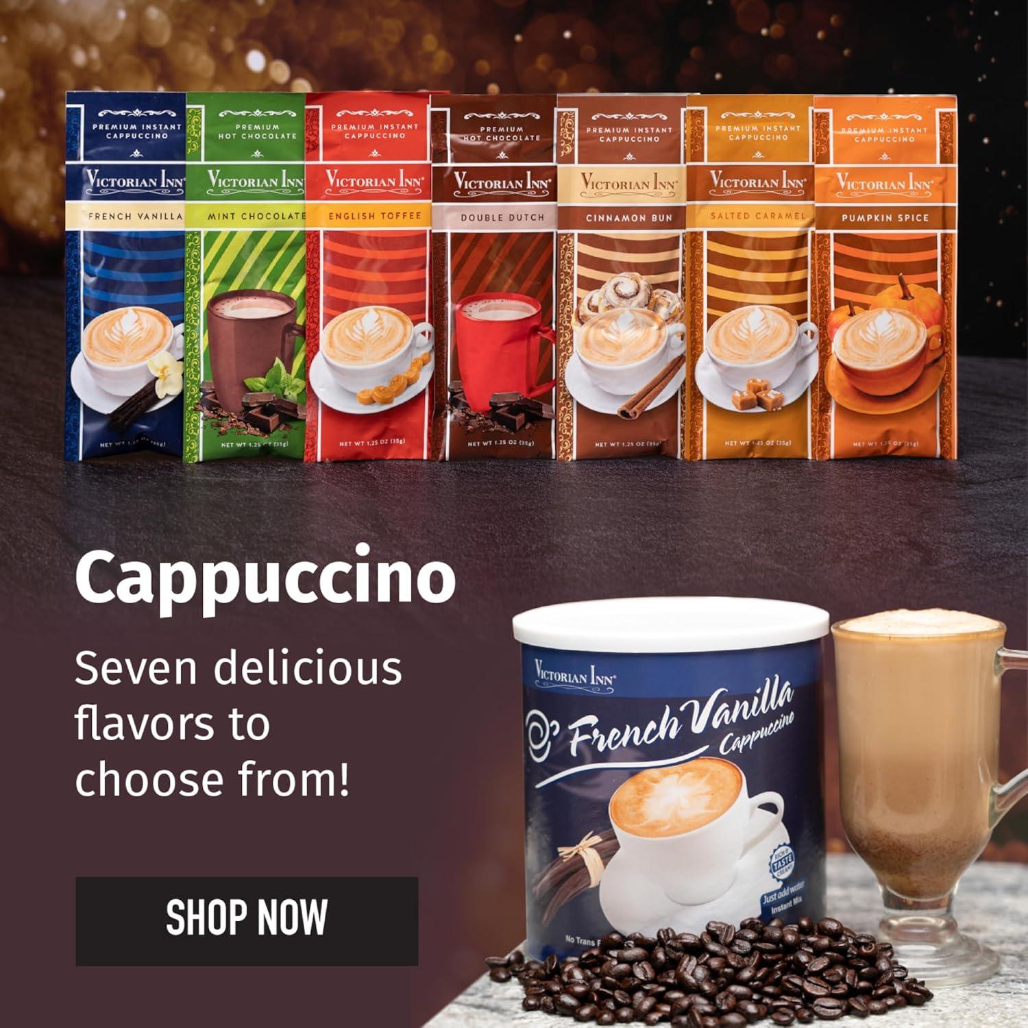 Victorian Inn French Vanilla Instant Cappuccino Mix, 32 oz