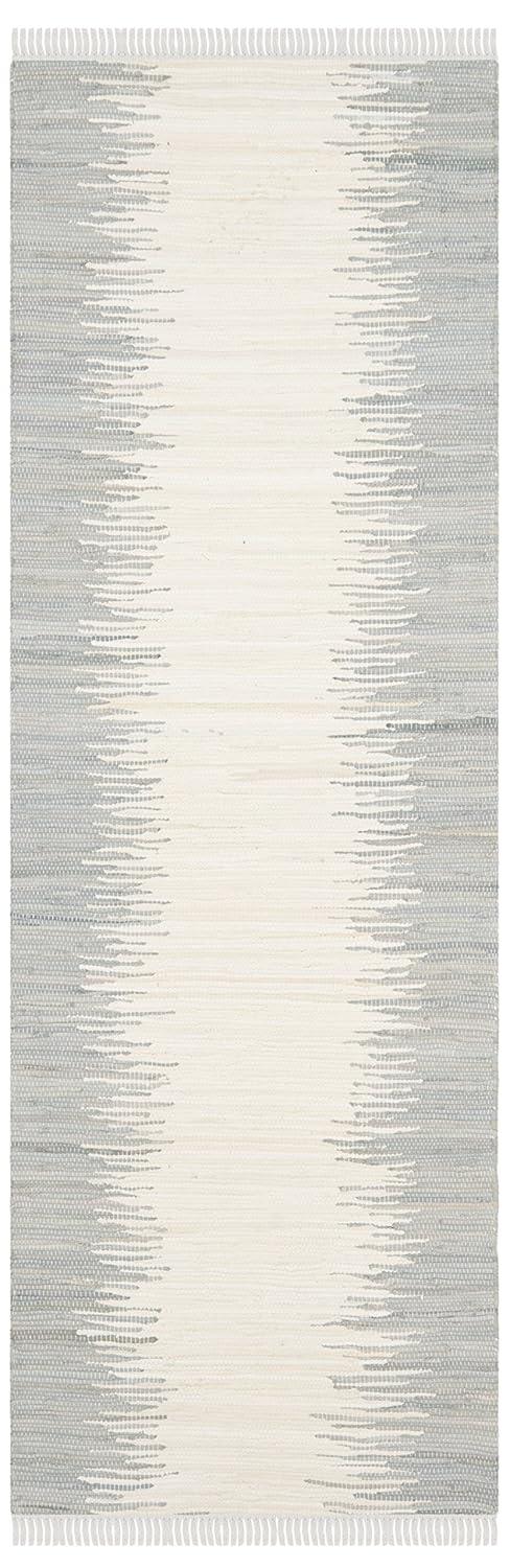 Montauk MTK751 Hand Woven Indoor Runner Rug - Grey - 2'3"x6' - Safavieh