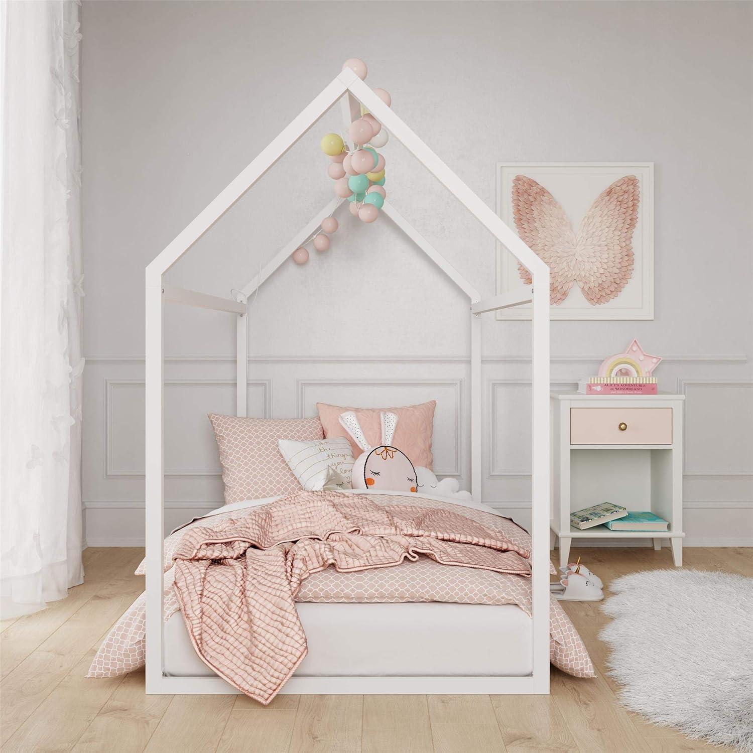 Skyler Metal Montessori House Bed