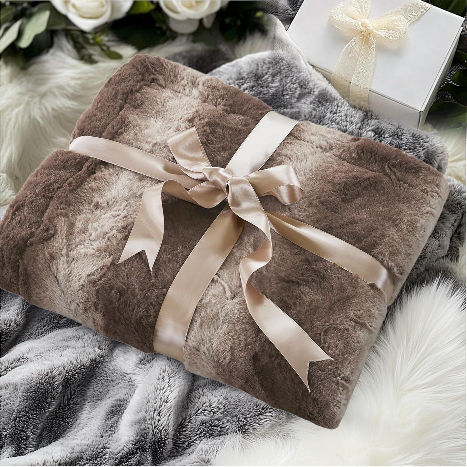 Zuri Oversized Faux Fur Throw