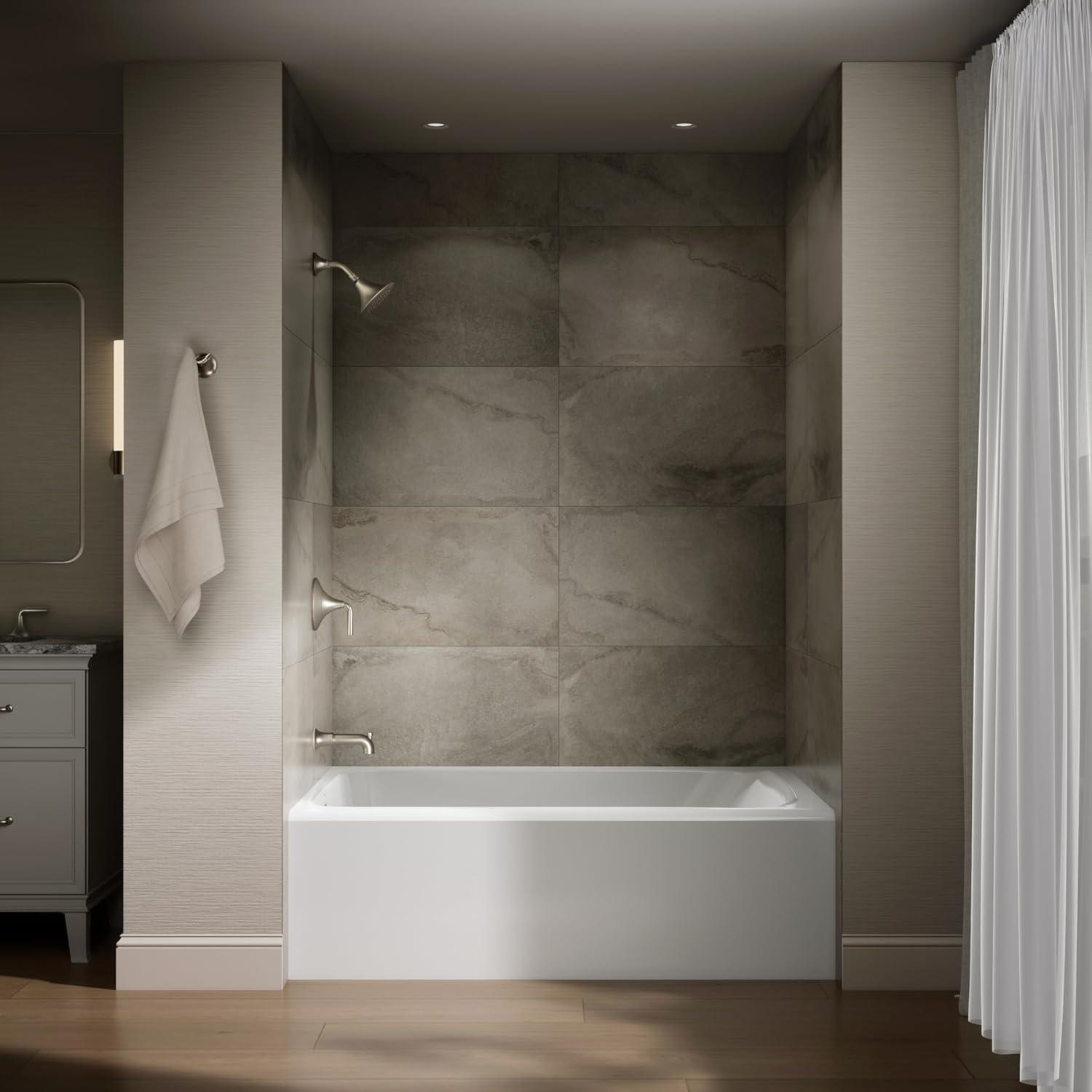 Avec 60 In. X 42 In. Alcove Bath