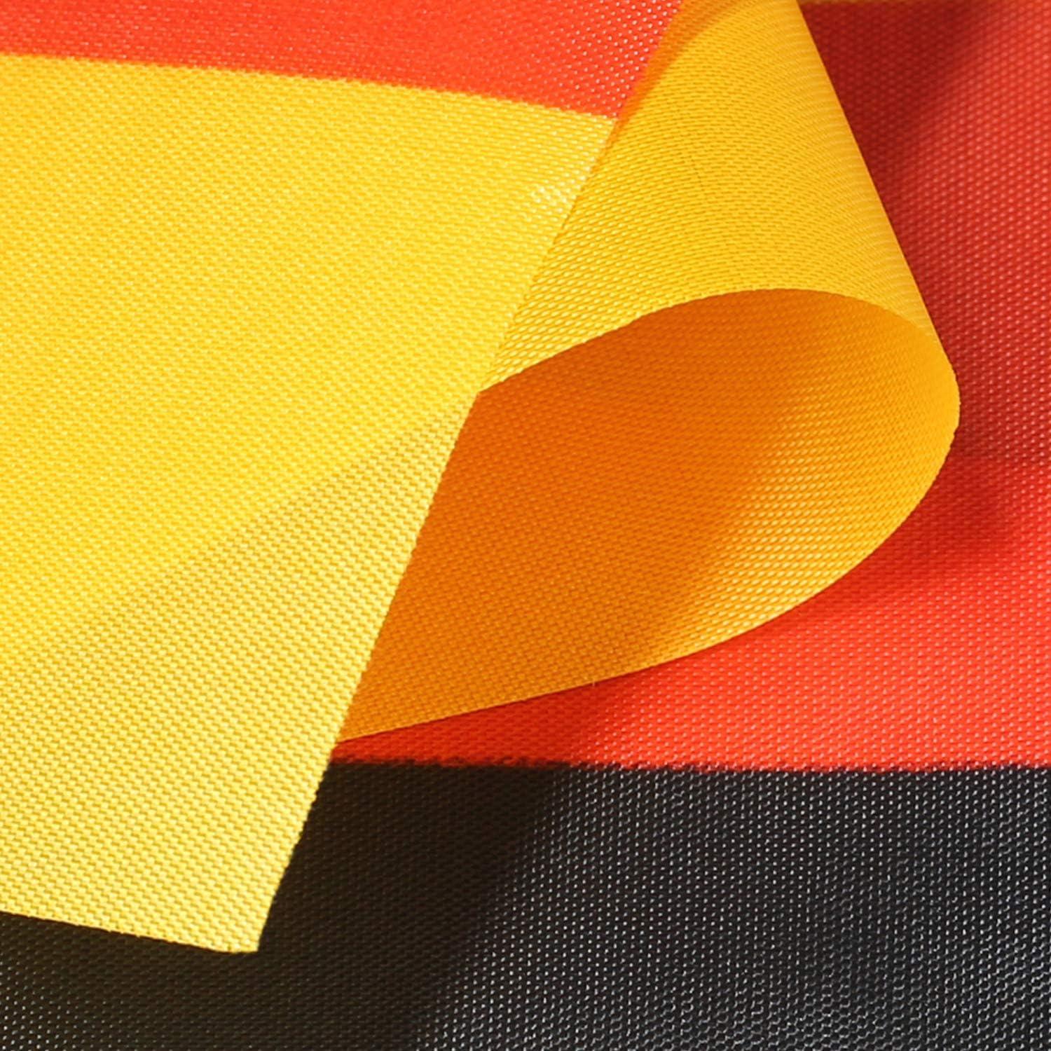 Anley Germany String Flag Pennant Flags, Patriotic Events 3rd of October German Unity Day Decoration Sports Bars - 33 Feet 38 Flags