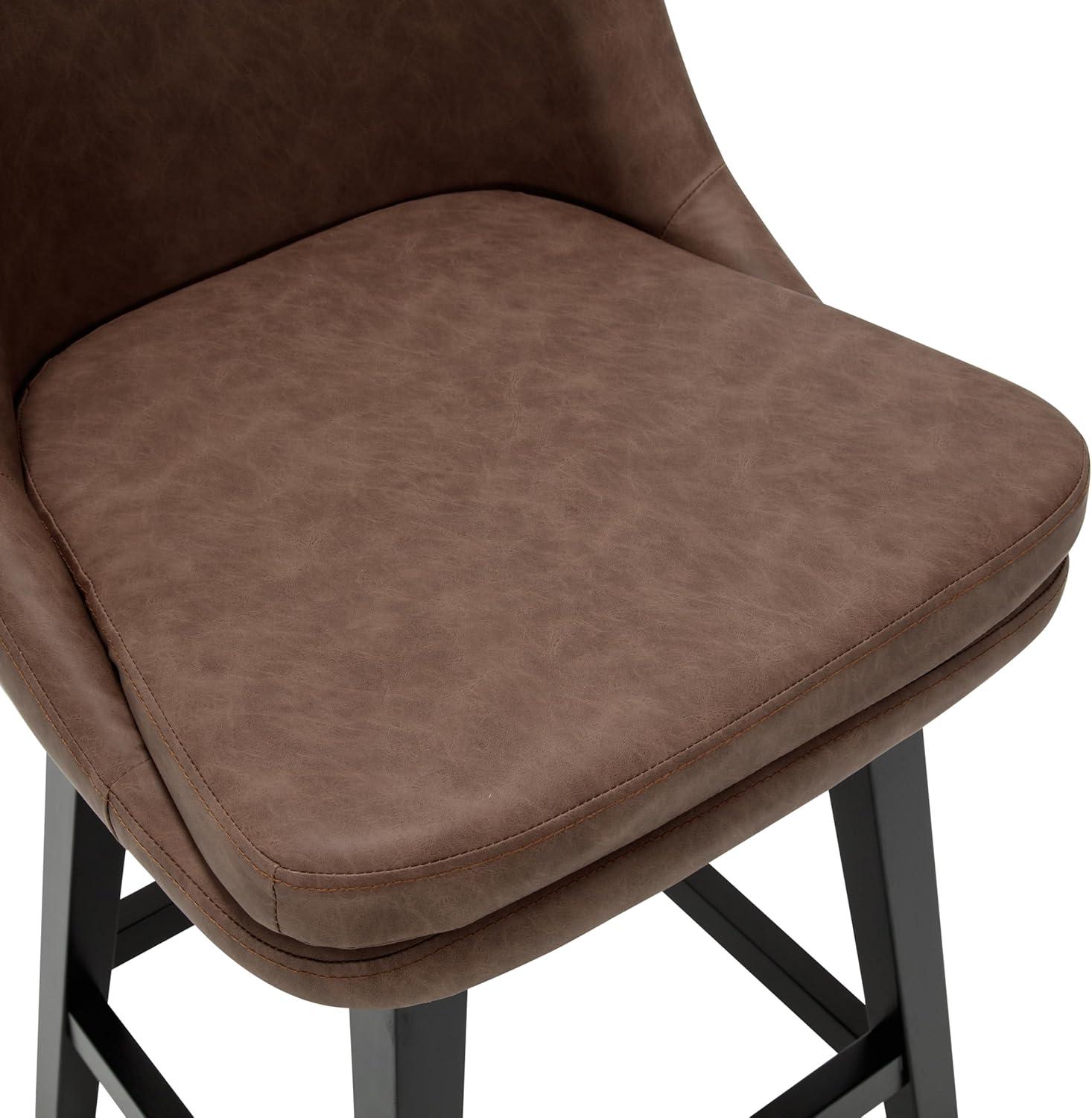 Lilani Swivel Upholstered Counter Stool