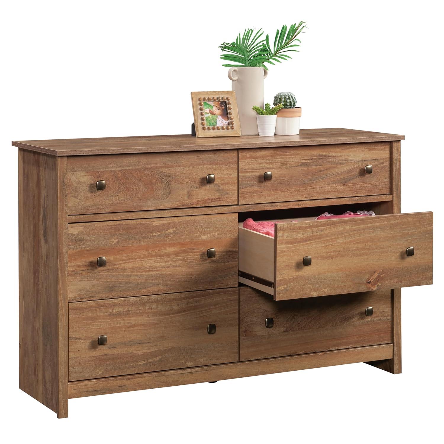 Harlow 6-Drawer Wood Dresser