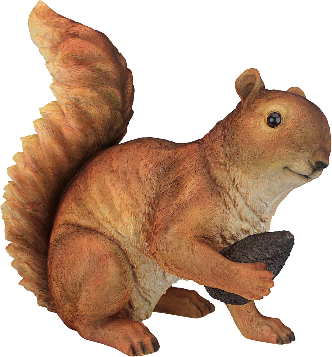 Wily Squirrel Statue