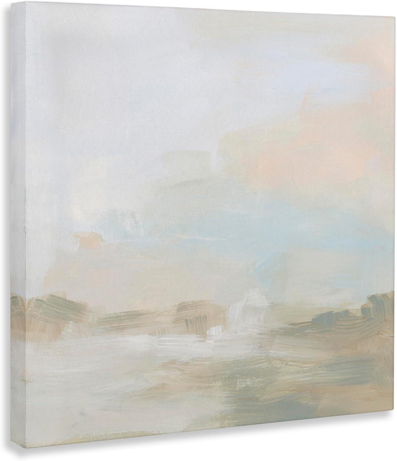 Stupell Industries Modern Neutral Landscape Abstract Canvas Wall Art