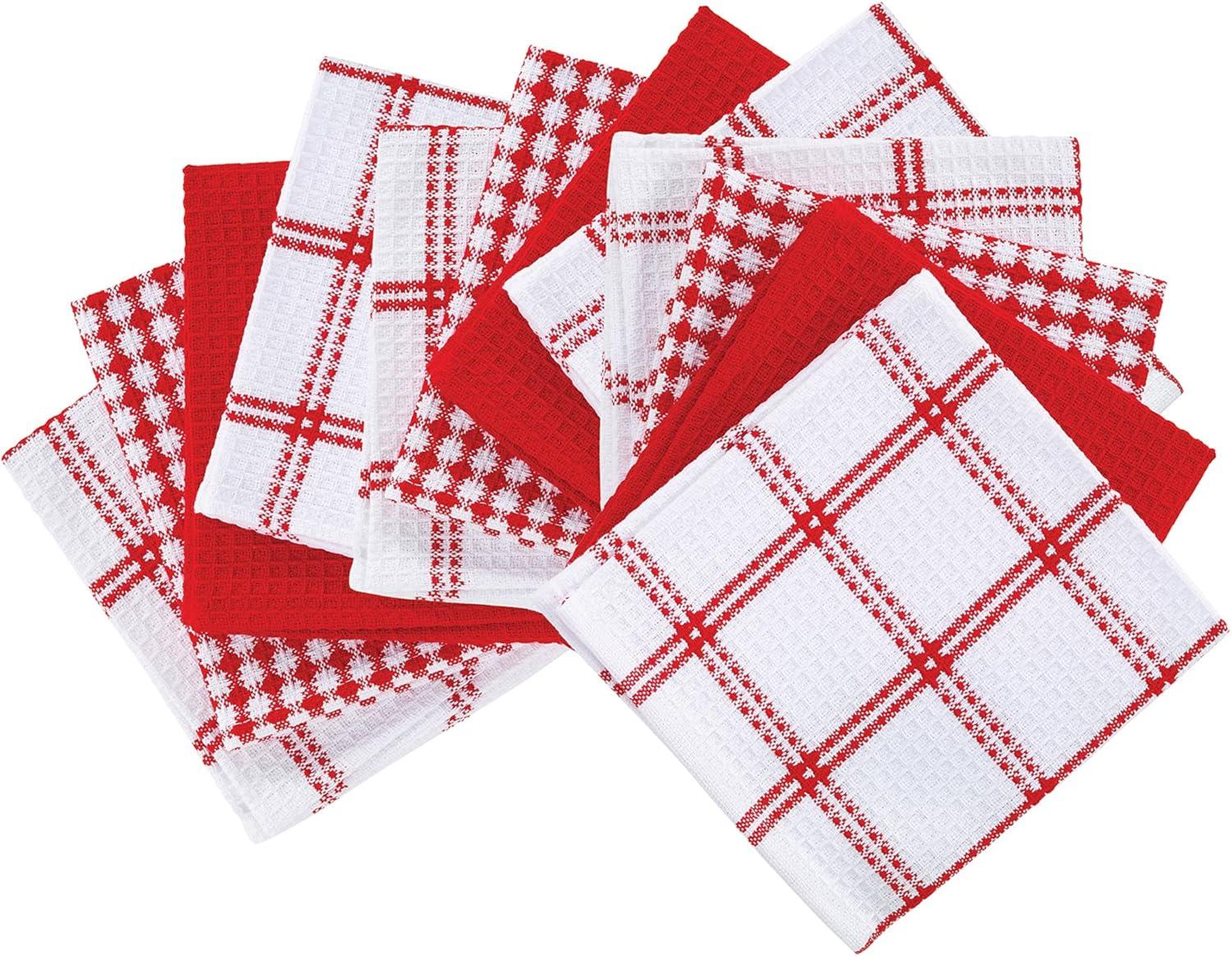 T-fal Flat Waffle Kitchen Dishcloth Set