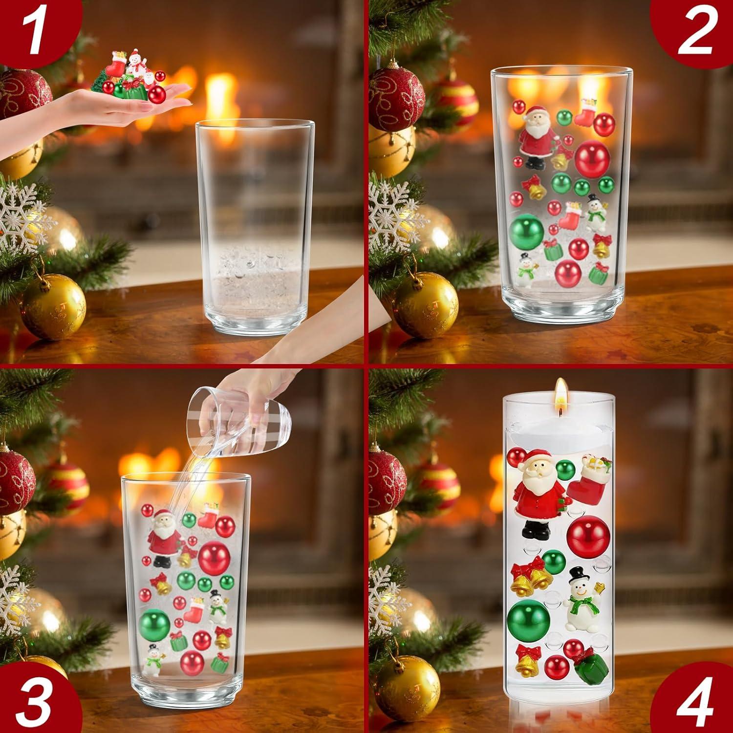 6000 Pieces Holiday Party Vase Filler Pearl Suspension Filler Vase Holiday Party Pearl Decoration Party,Table Centerpieces Party Decorations Fits 4 Vases