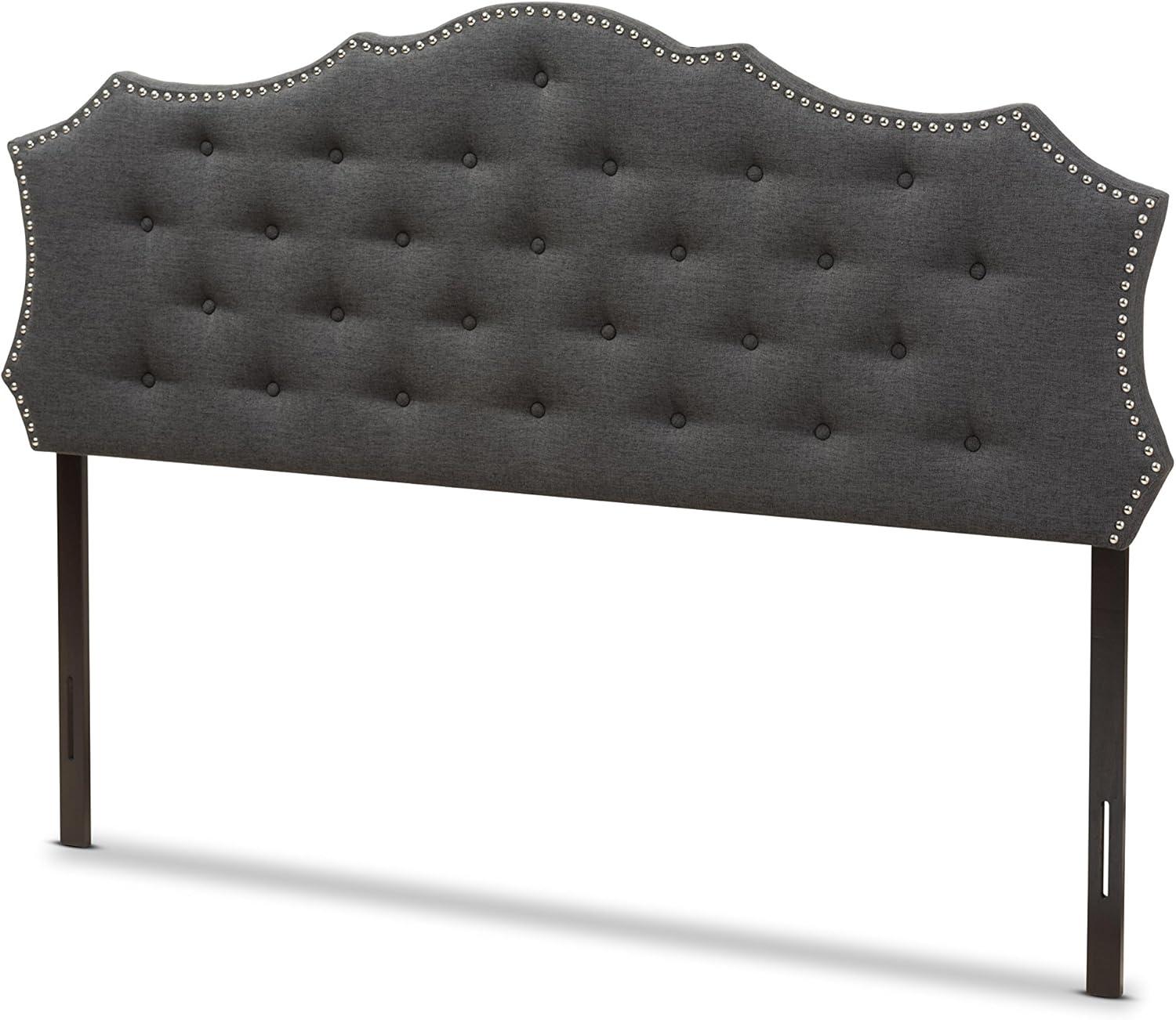 Cora Modern And Contemporary Fabric Upholstered Headboard - Baxton Studio