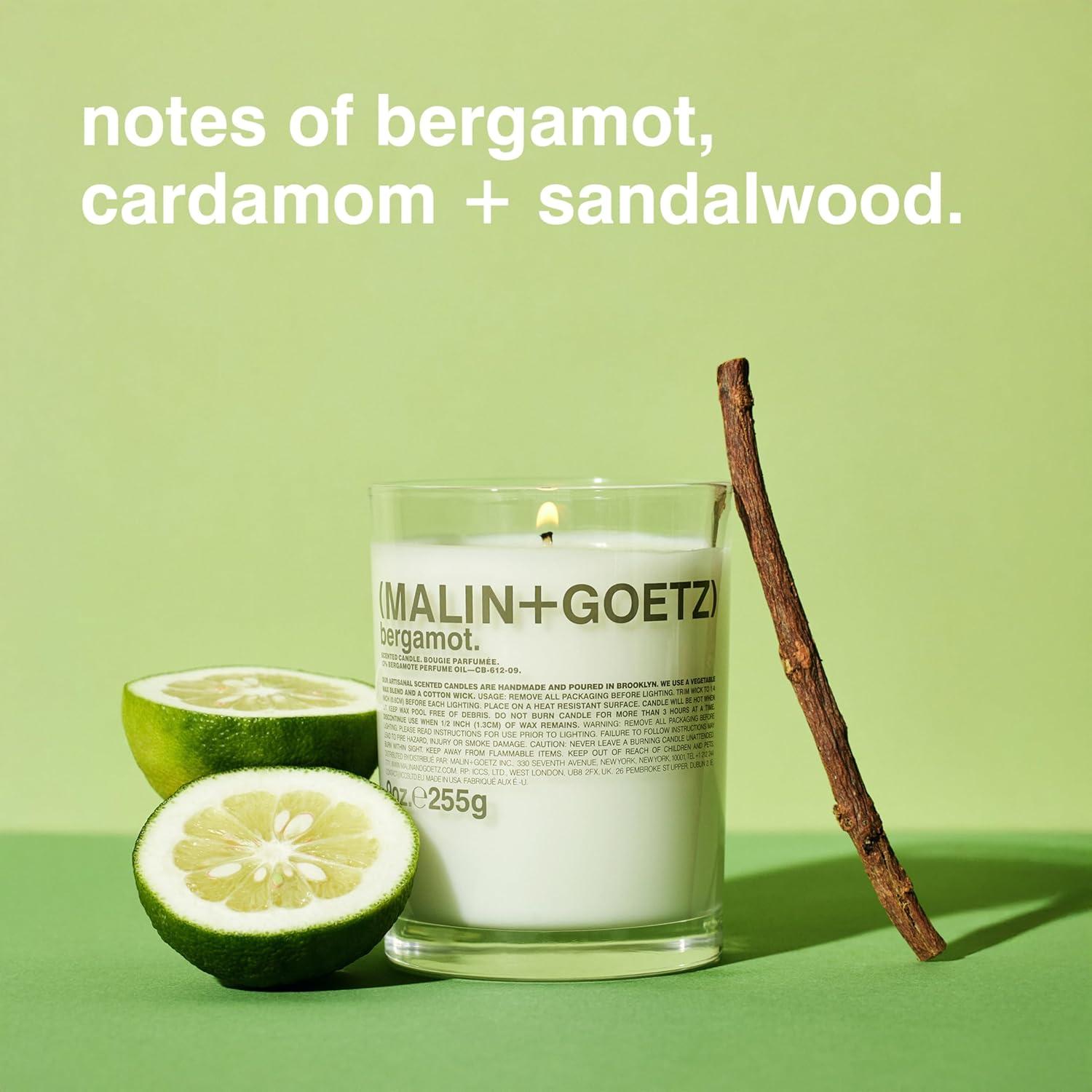 Brooklyn Hand-Poured Beeswax Bergamot Scented Candle