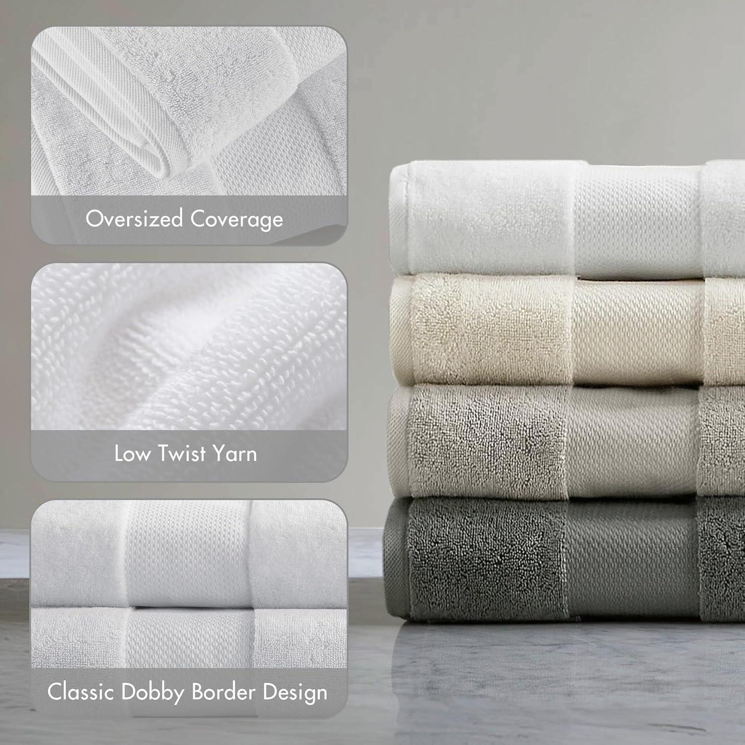 Madison Park Signature Turkish 100% Cotton Bath Sheet 2 Piece Set (Set of 2)