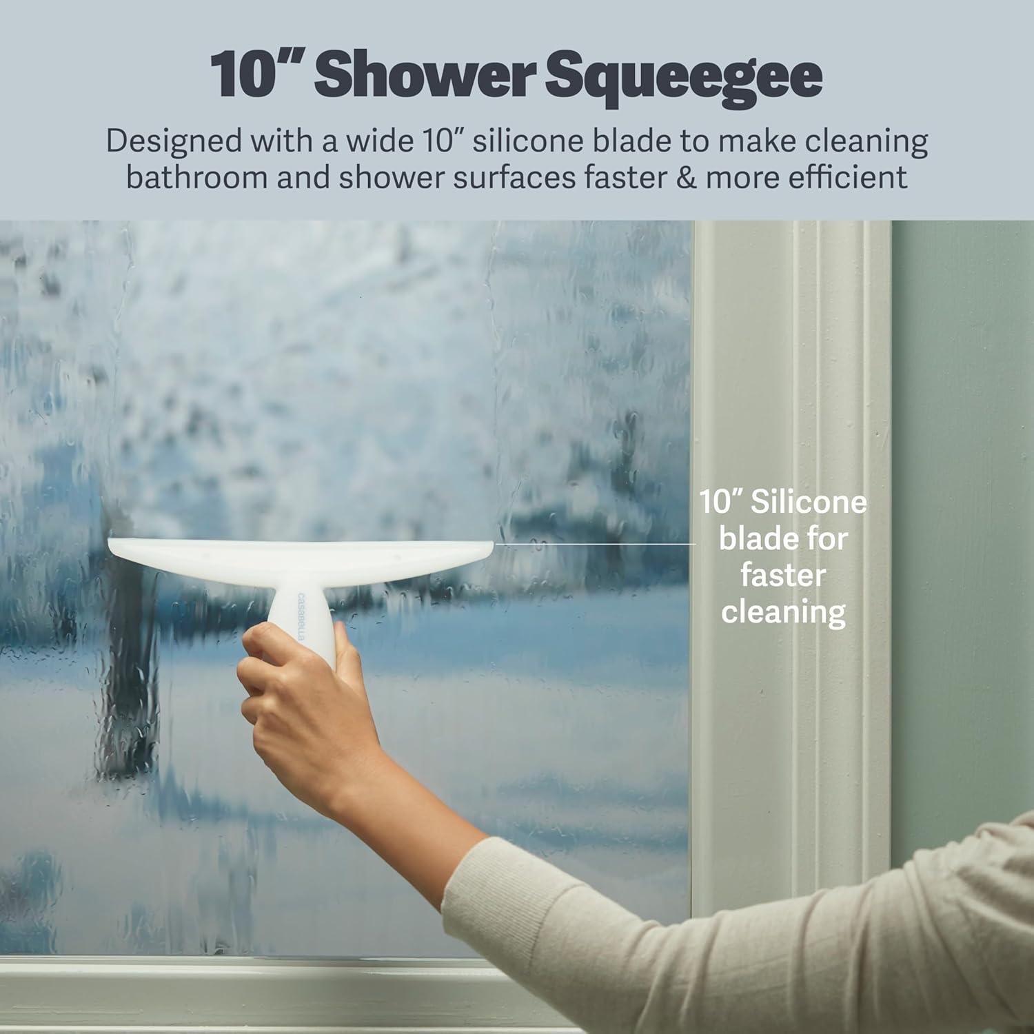 Casabella 10 in. Silicone Window Squeegee