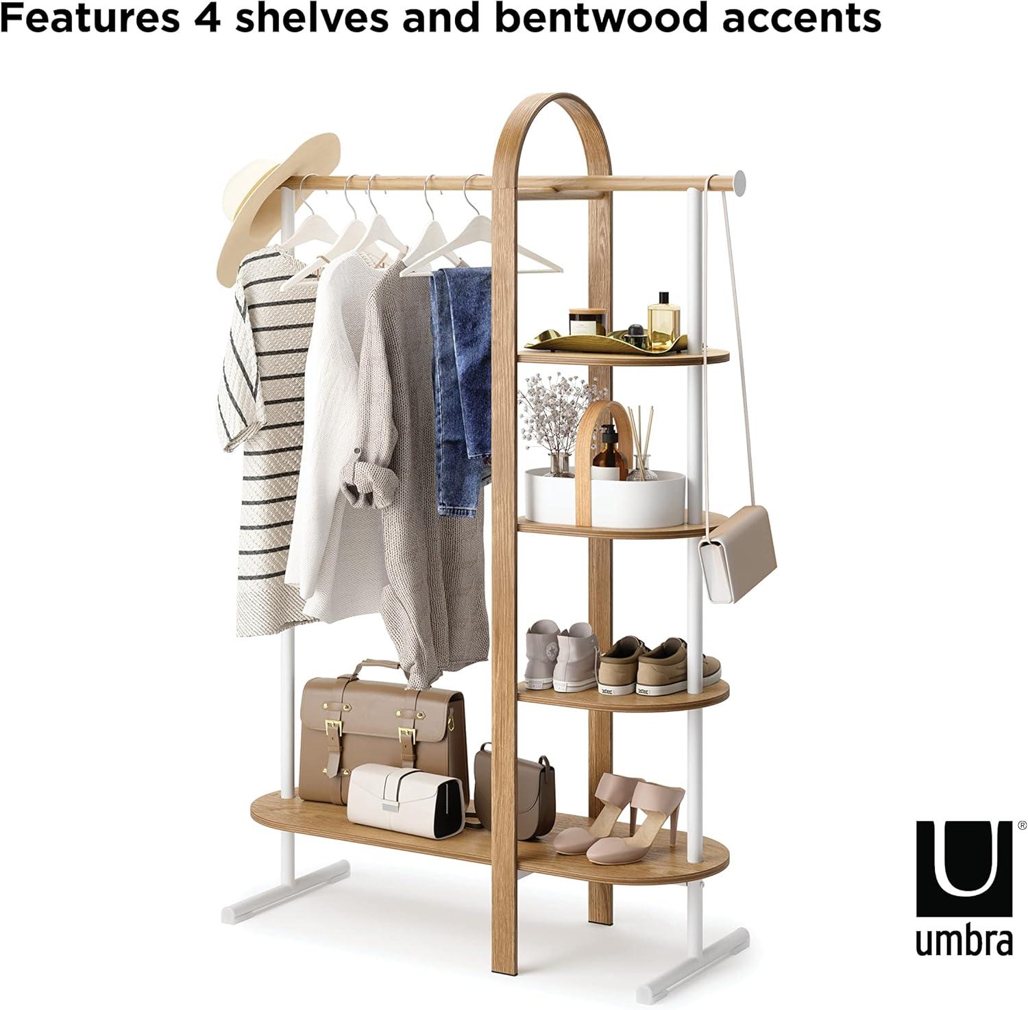 Bellwood 15'' Solid Wood Clothing Rack