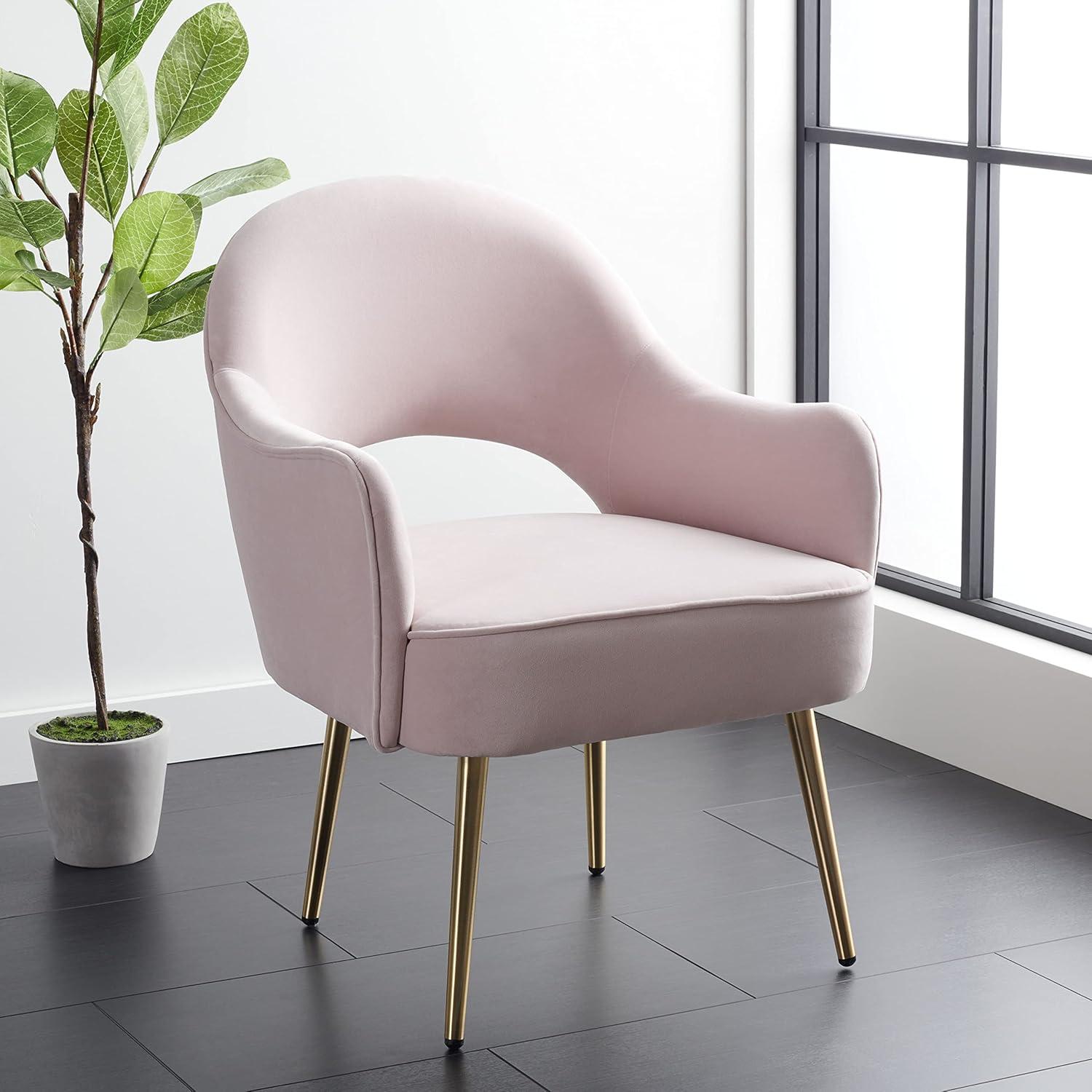 Dublyn Accent Chair - ACH4001 - Light Pink - Safavieh