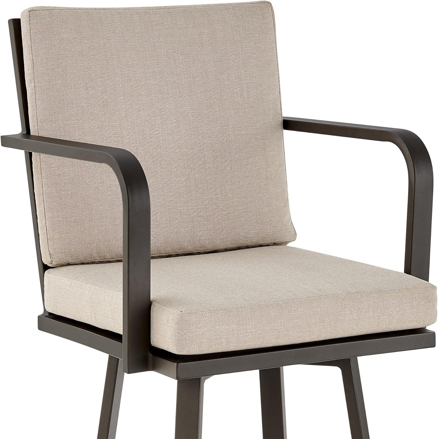 Armen Living Don 30 in. Outdoor Bar Stool