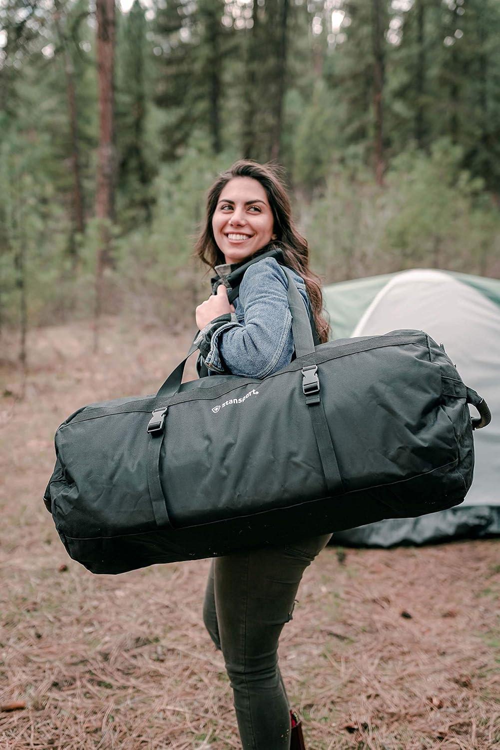 Stansport 30" Traveler Duffel Bag Black