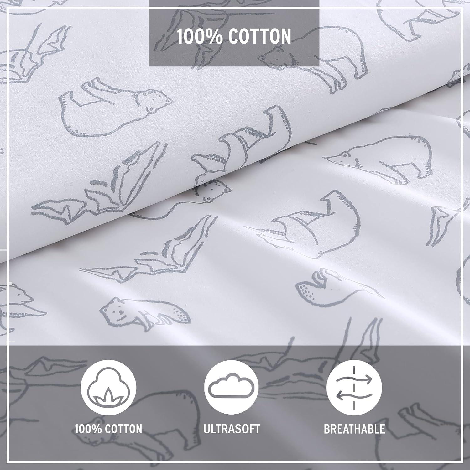 Eddie Bauer Printed Cotton Percale Sheet Sets