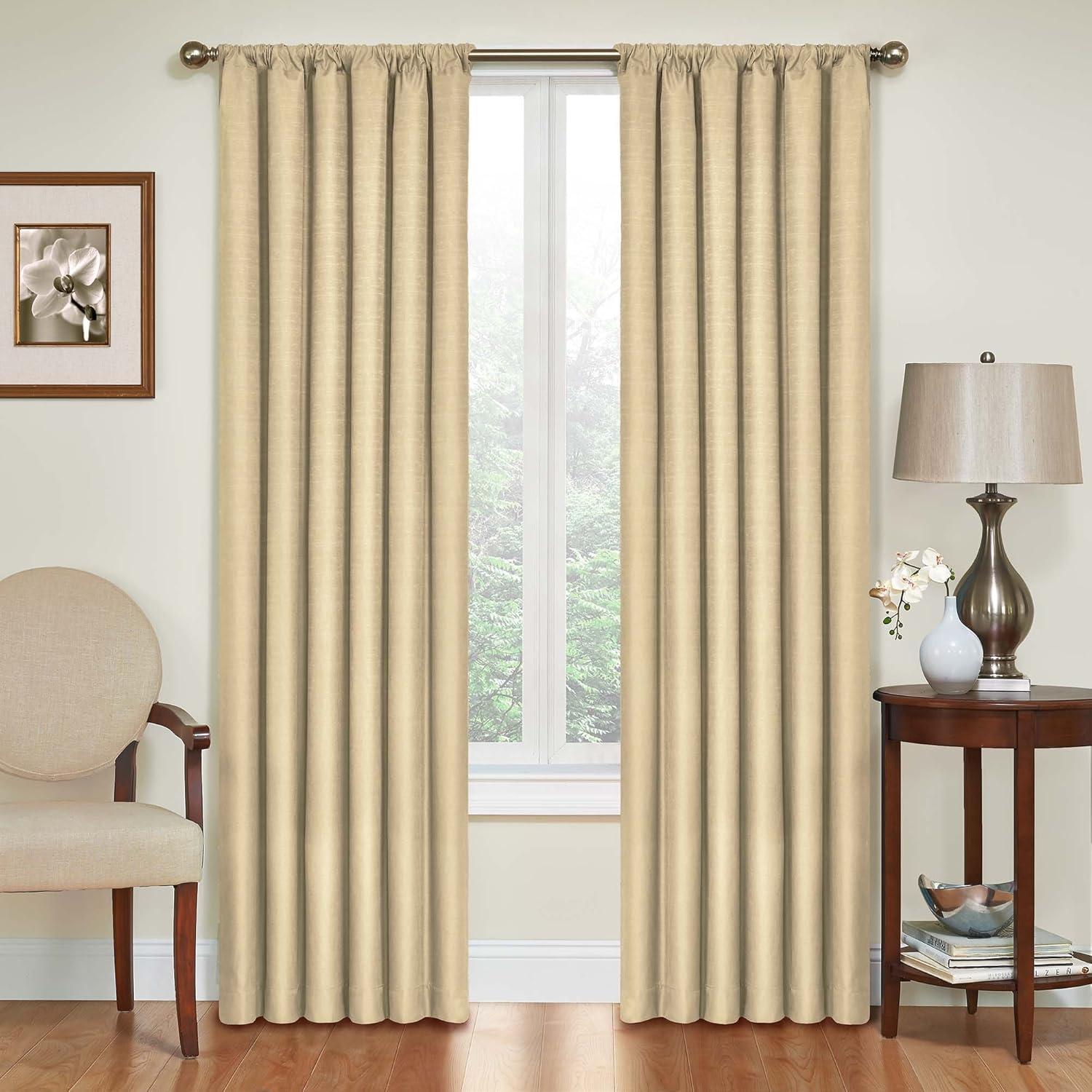 Eclipse Kendall Polyester Blackout Curtain Single Panel