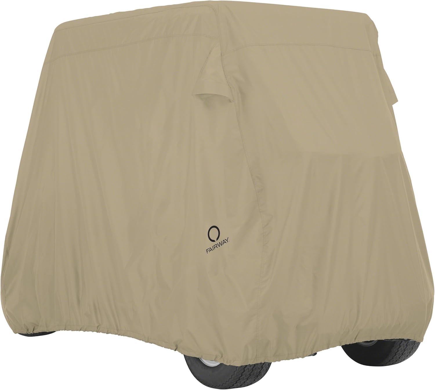 Classic Accessories Fairway Elastic Mildew Resistant Golf Cart Cover By Classic Accessories