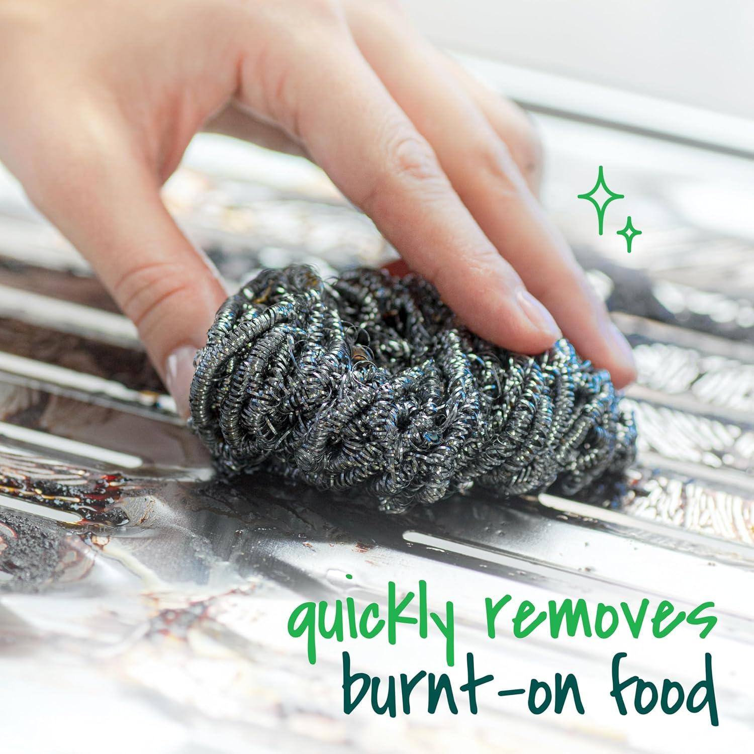 Scotch-Brite Stainless Steel Scrubbing Pads - 3ct